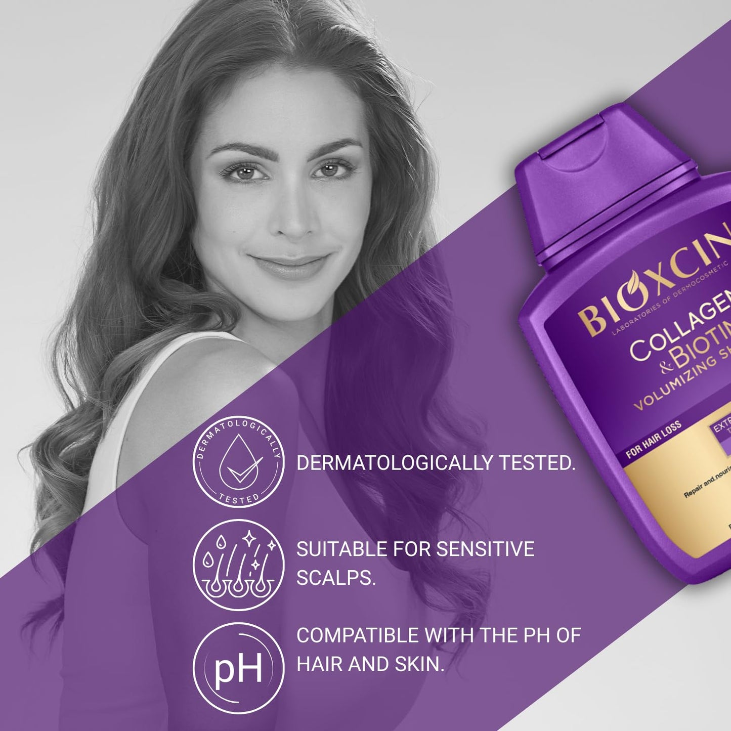 BIOXCIN Volume Shampoo Collagen Biotin 300 ml