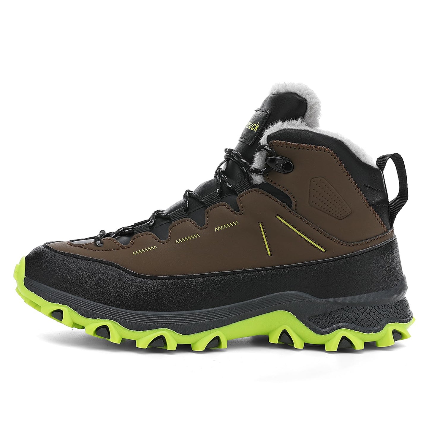 Children's Winter Boots Warm Lined Snow Boots Comfortable Waterproof Boys Girls Non-Slip Hiking Shoes Winter Shoes Size 29-38