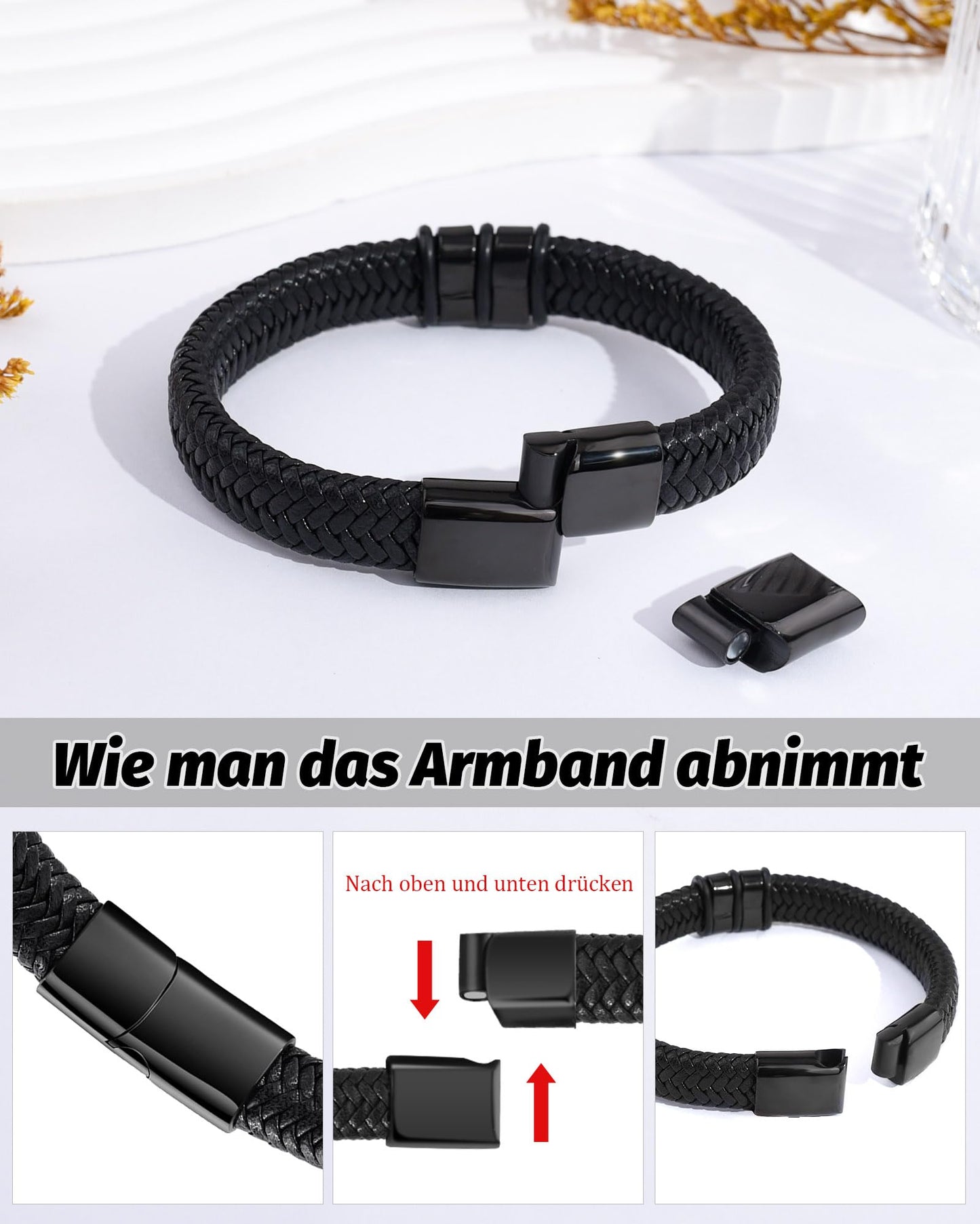 CheersLife Ich Liebe Dich Geschenke für Männer An Meinen Sohn Bruder Mann