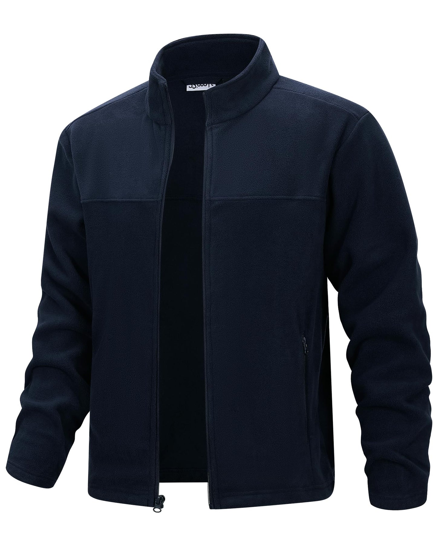 33,000ft Herren Fleecejacke Leicht Strickjacke Warm Übergangsjacke