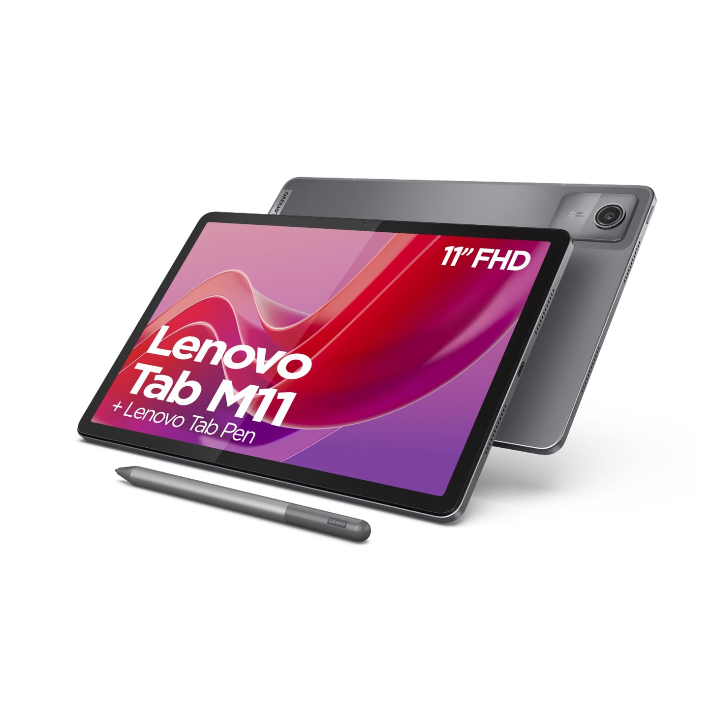 Lenovo Tab M11 Tablet | 11 Inch WUXGA Touch Display | MediaTek Helio G88 | 4GB RAM | 128GB eMMC 5.1 | Android 14 | Green | Includes Lenovo Tab Pen