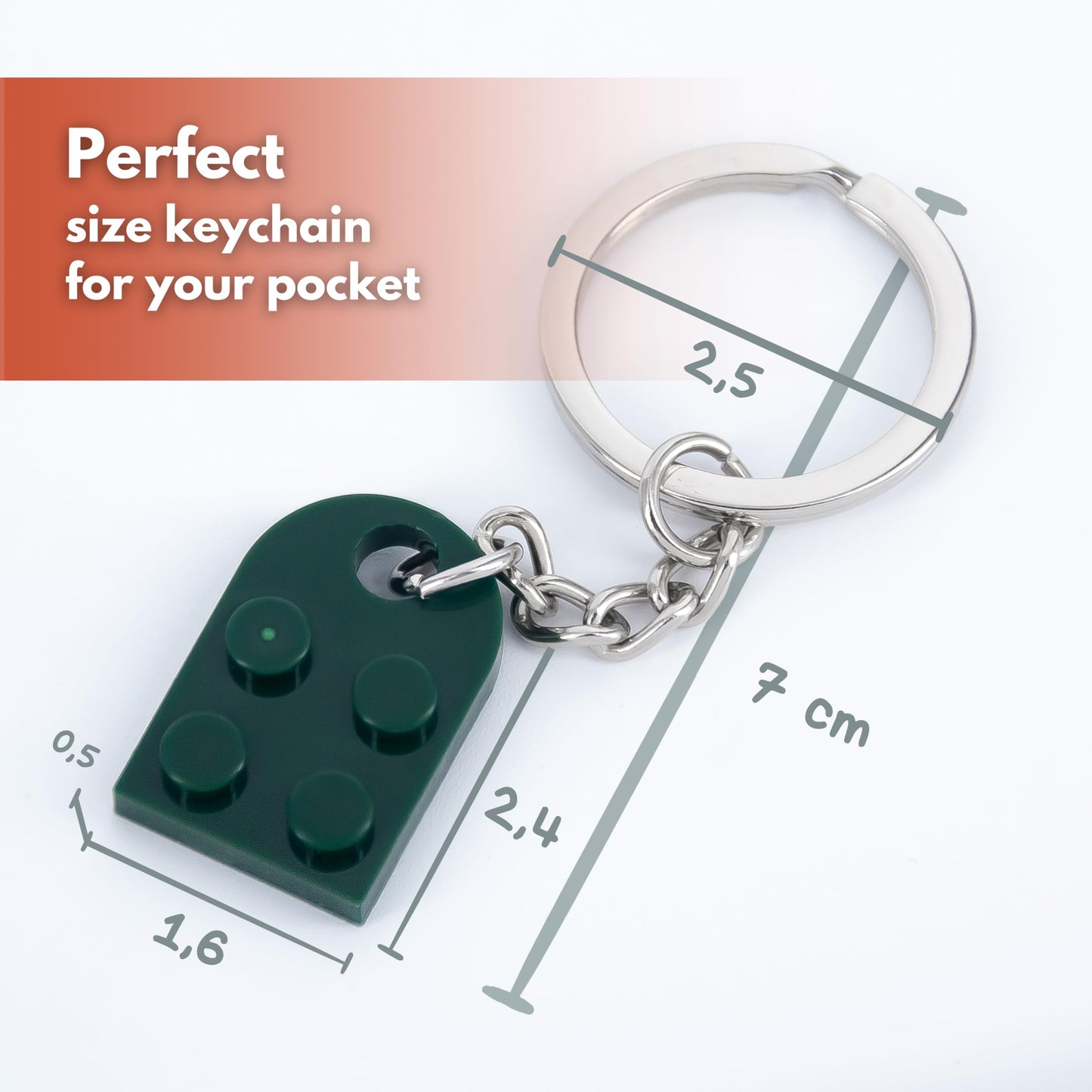 NumeroPhi - Schlüsselanhänger Partner Herz, Schlüsselanhänger Paar, Couple Keychain Zwei Herzen, Ideen für Jahrestag