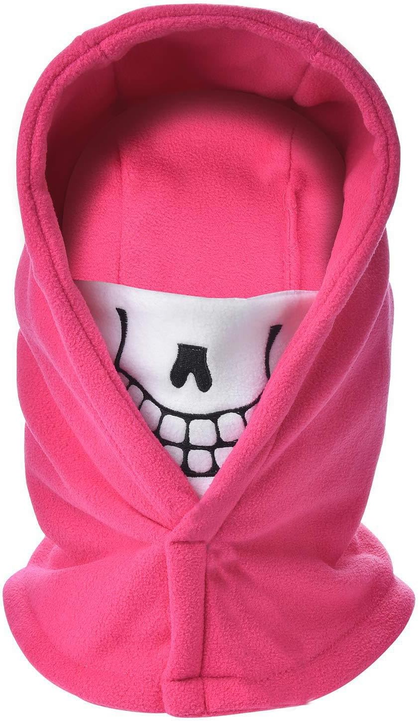 Children's Winter Thermal Fleece Balaclava 4-12 Years, Multifunctional Windproof Adjustable Face Mask, Ski Mask, Warm Hat, Balaclava, Neck Warmer Scarf for Boys and Girls, Outdoor Activities