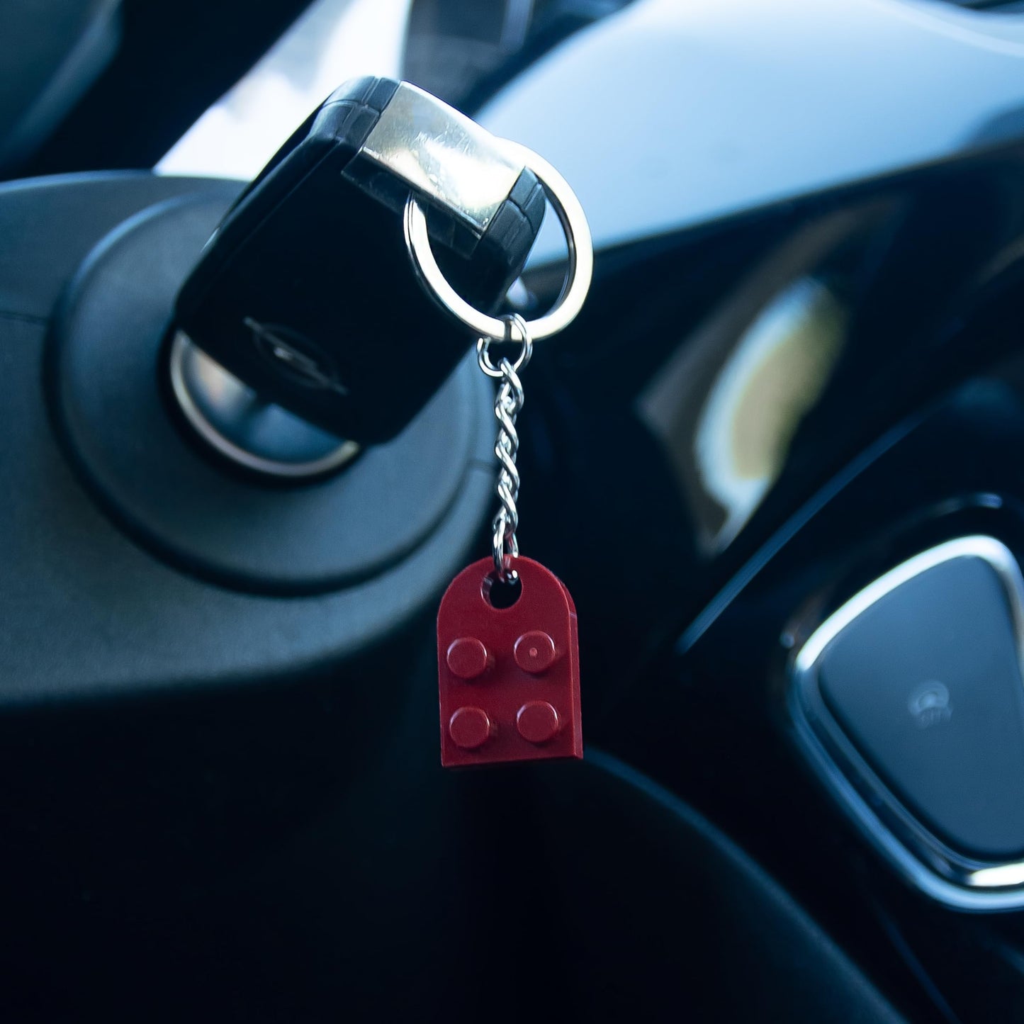 NumeroPhi - Schlüsselanhänger Partner Herz, Schlüsselanhänger Paar, Couple Keychain Zwei Herzen, Ideen für Jahrestag