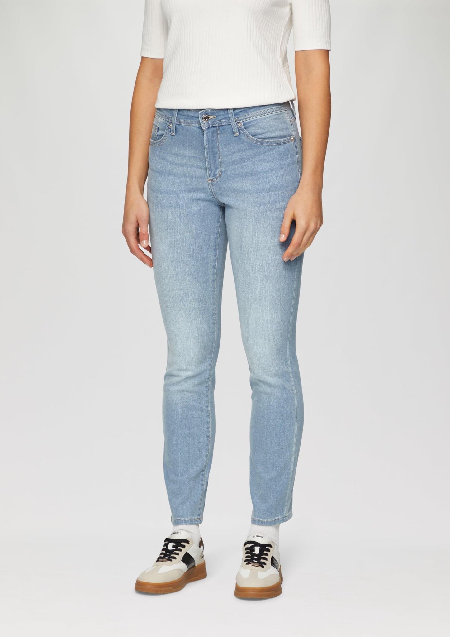 s.Oliver Jeans Betsy/Slim Fit/Mid Rise/Slim Leg