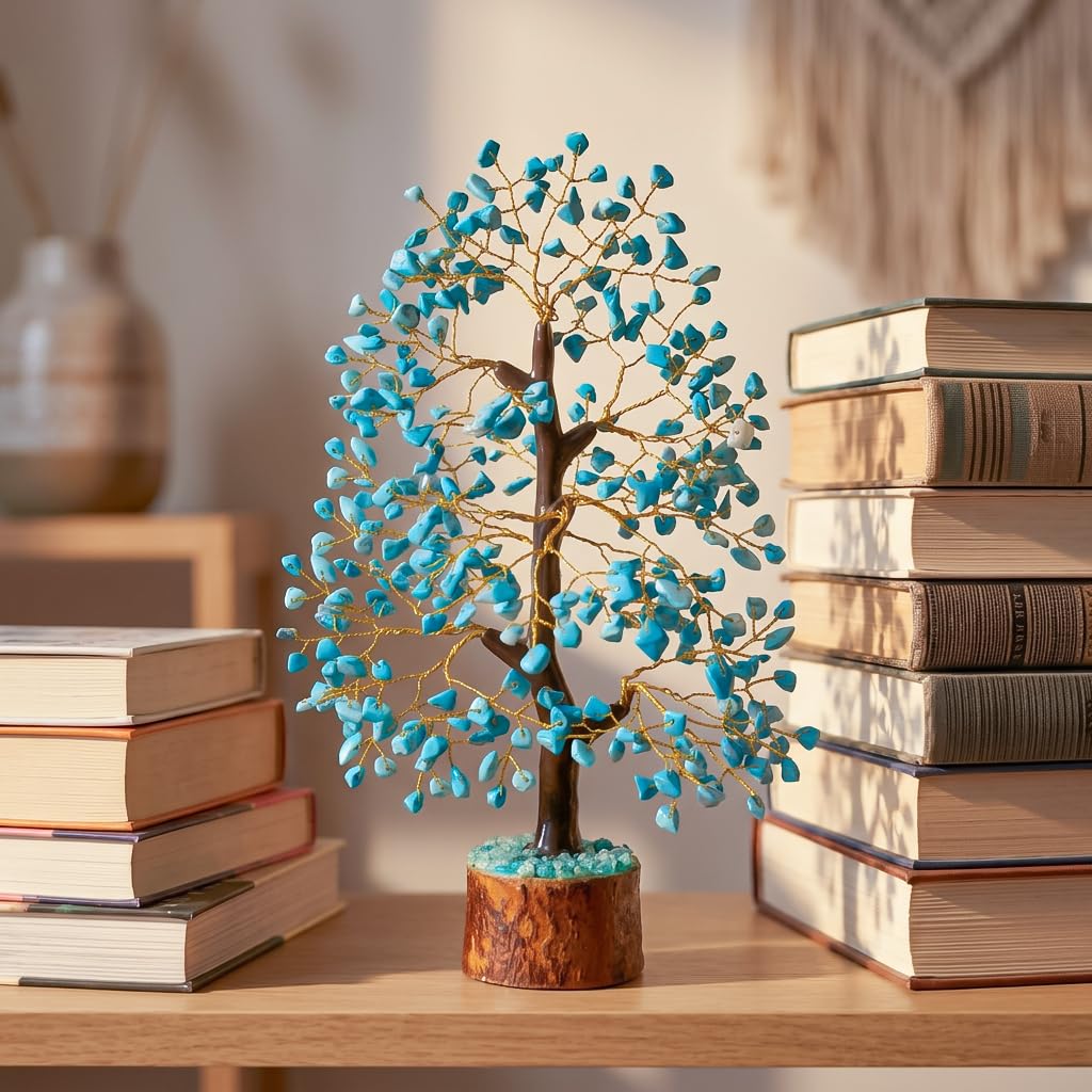 Crocon Der Originale Lebensbaum 7 Chakra Kristall Baum Geschenke für Frauen