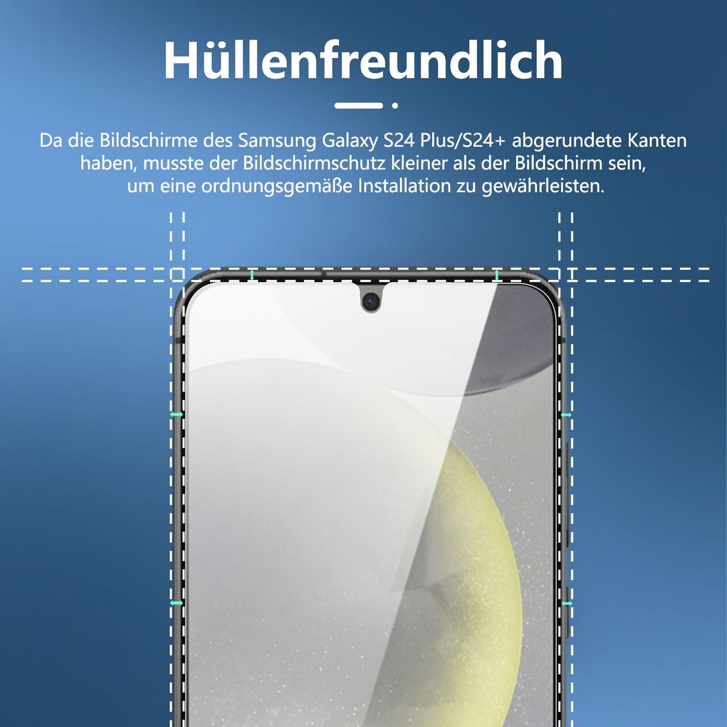 NEW'C Pack of 3 for Samsung Galaxy S25 Ultra Tempered Glass, Scratch Free, 9H Hardness, HD Screen Protector, Ultra Clear, Ultra Resistant