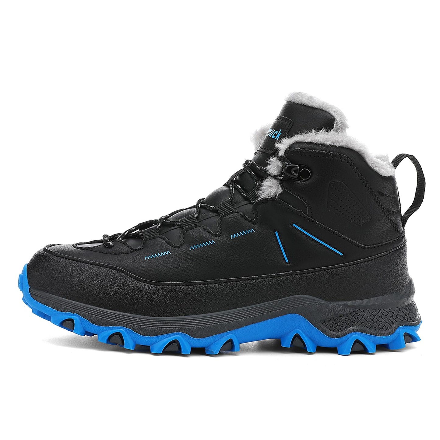 Children's Winter Boots Warm Lined Snow Boots Comfortable Waterproof Boys Girls Non-Slip Hiking Shoes Winter Shoes Size 29-38