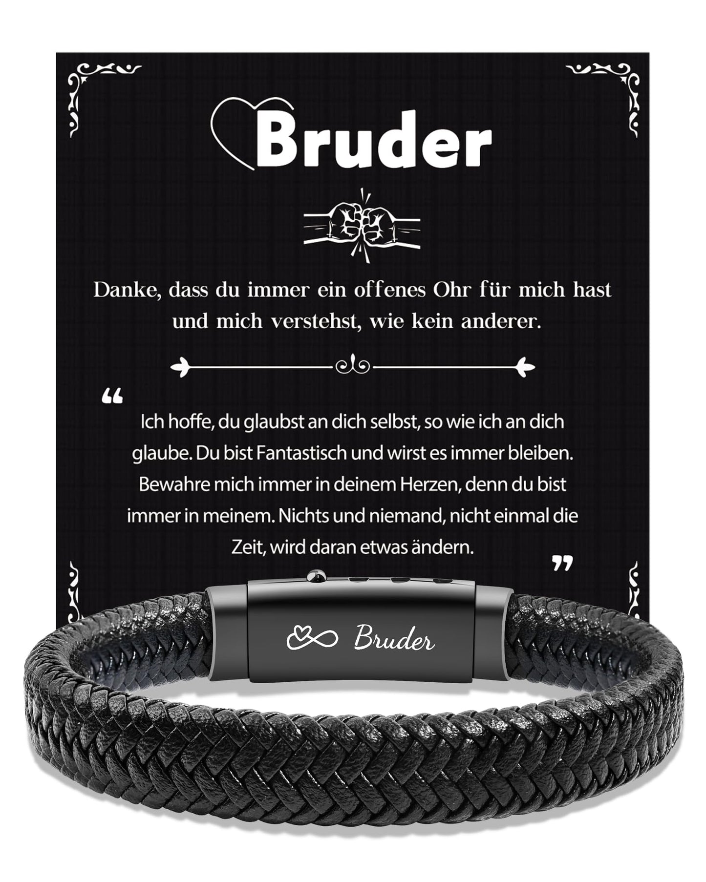 CheersLife Ich Liebe Dich Geschenke für Männer An Meinen Sohn Bruder Mann
