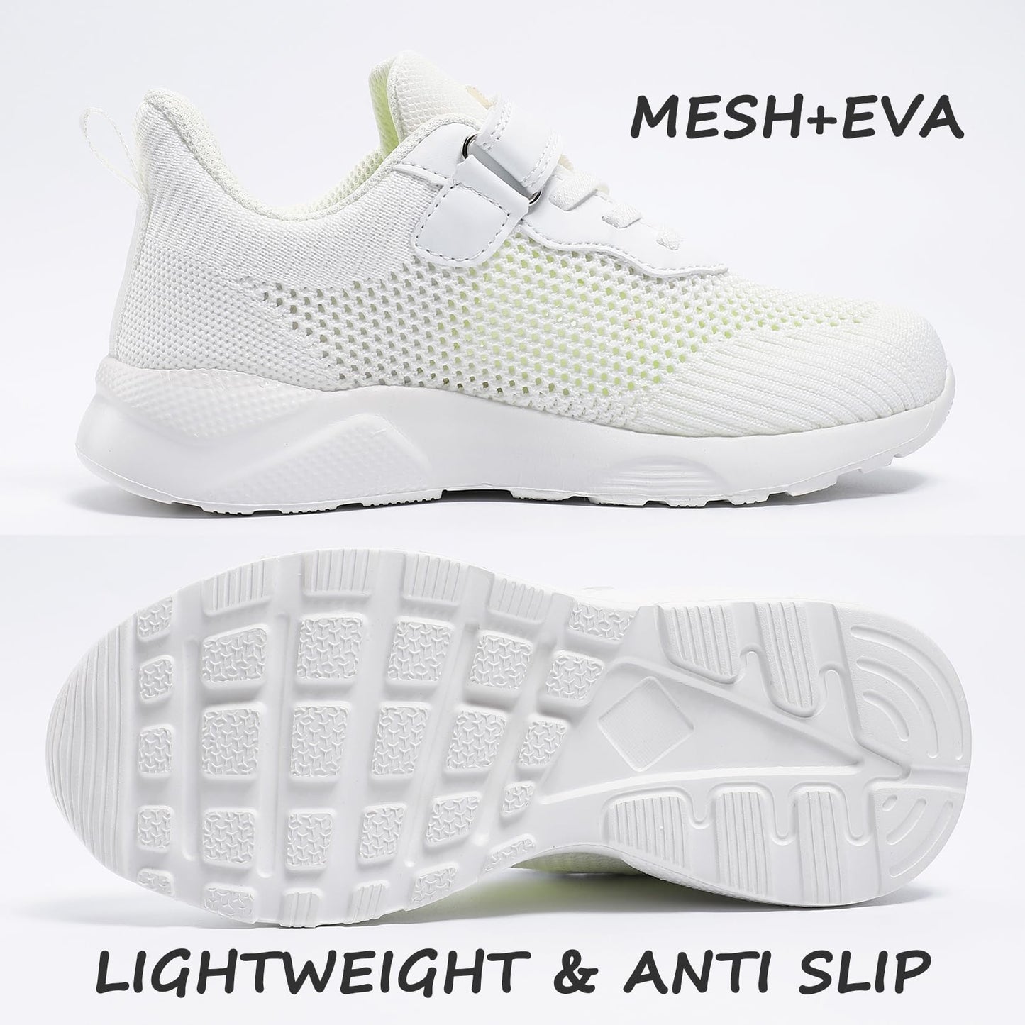 Yeeteepot Kinder Turnschuhe Jungen Mädchen Sportschuhe Atmungsaktiv Laufschuhe Leichte Hallenschuhe rutschfest Sneaker Freizeit Tennisschuhe Fitnessschuhe