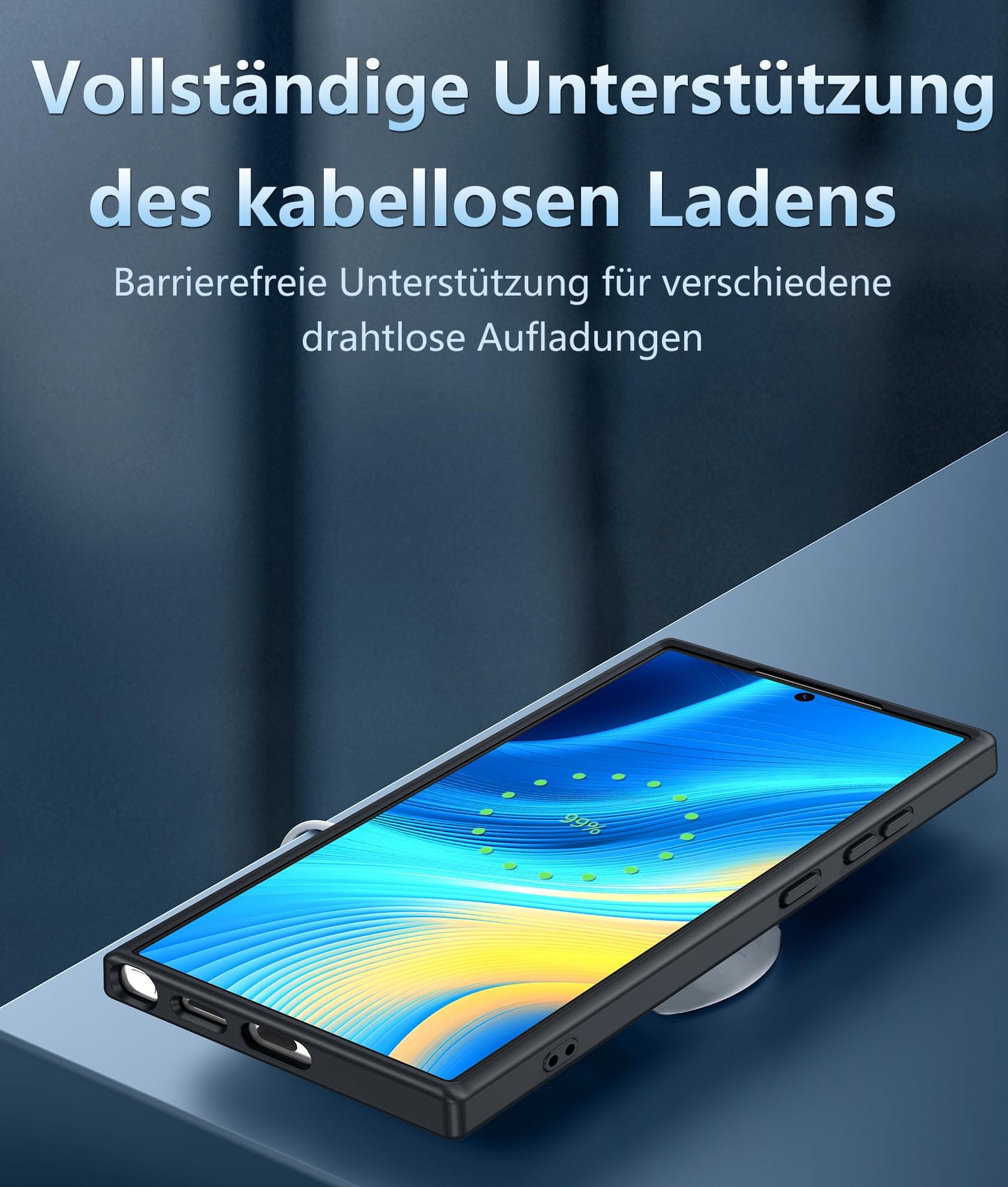 FNTCASE Case for Samsung Galaxy S25 Ultra 6.9 Inches, Military Drop Protection, Anti-Yellowing, Robust, Durable, Shockproof, Protective, Transparent, Clear