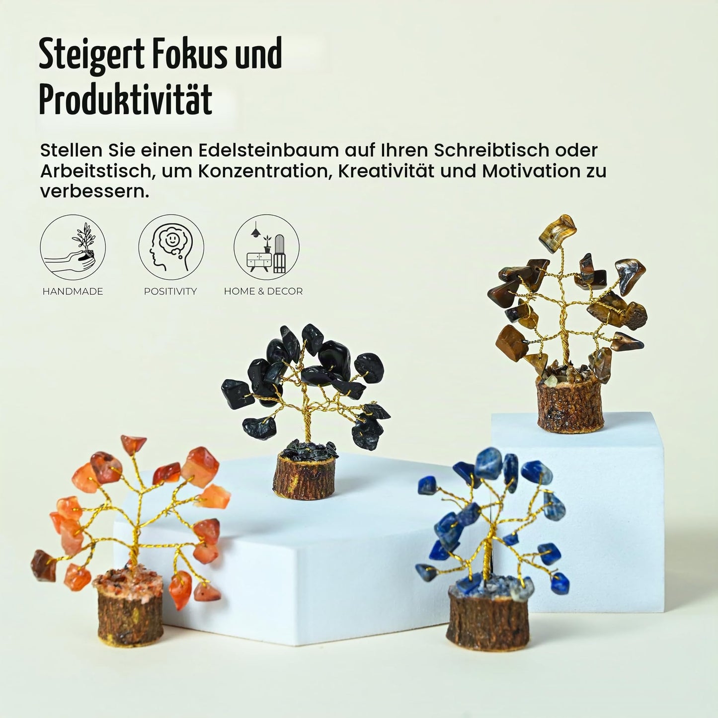 Crocon Der Originale Lebensbaum 7 Chakra Kristall Baum Geschenke für Frauen