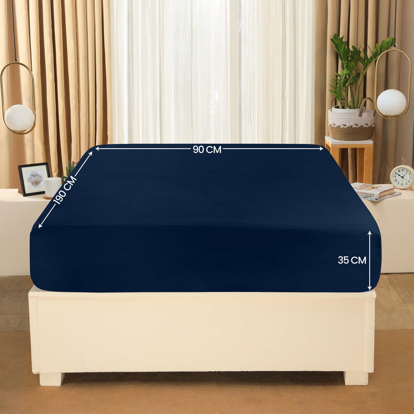 Utopia Bedding - Spannbettlaken 180x200cm - Grau - Gebürstete Polyester-Mikrofaser Spannbetttuch - 35 cm Tiefe Tasche