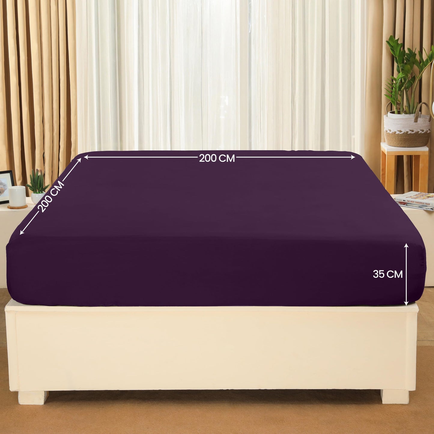 Utopia Bedding - Spannbettlaken 180x200cm - Grau - Gebürstete Polyester-Mikrofaser Spannbetttuch - 35 cm Tiefe Tasche