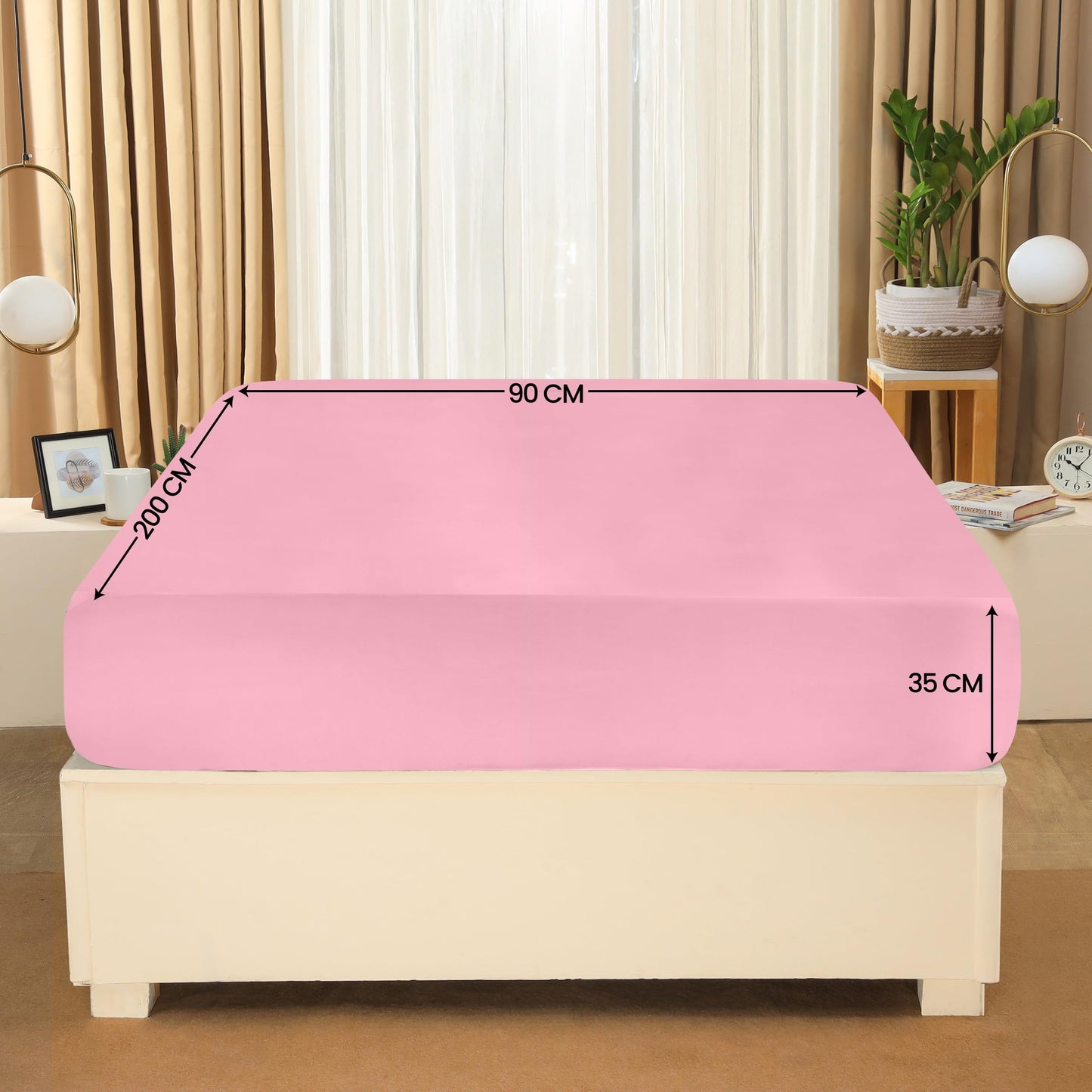 Utopia Bedding - Spannbettlaken 180x200cm - Grau - Gebürstete Polyester-Mikrofaser Spannbetttuch - 35 cm Tiefe Tasche