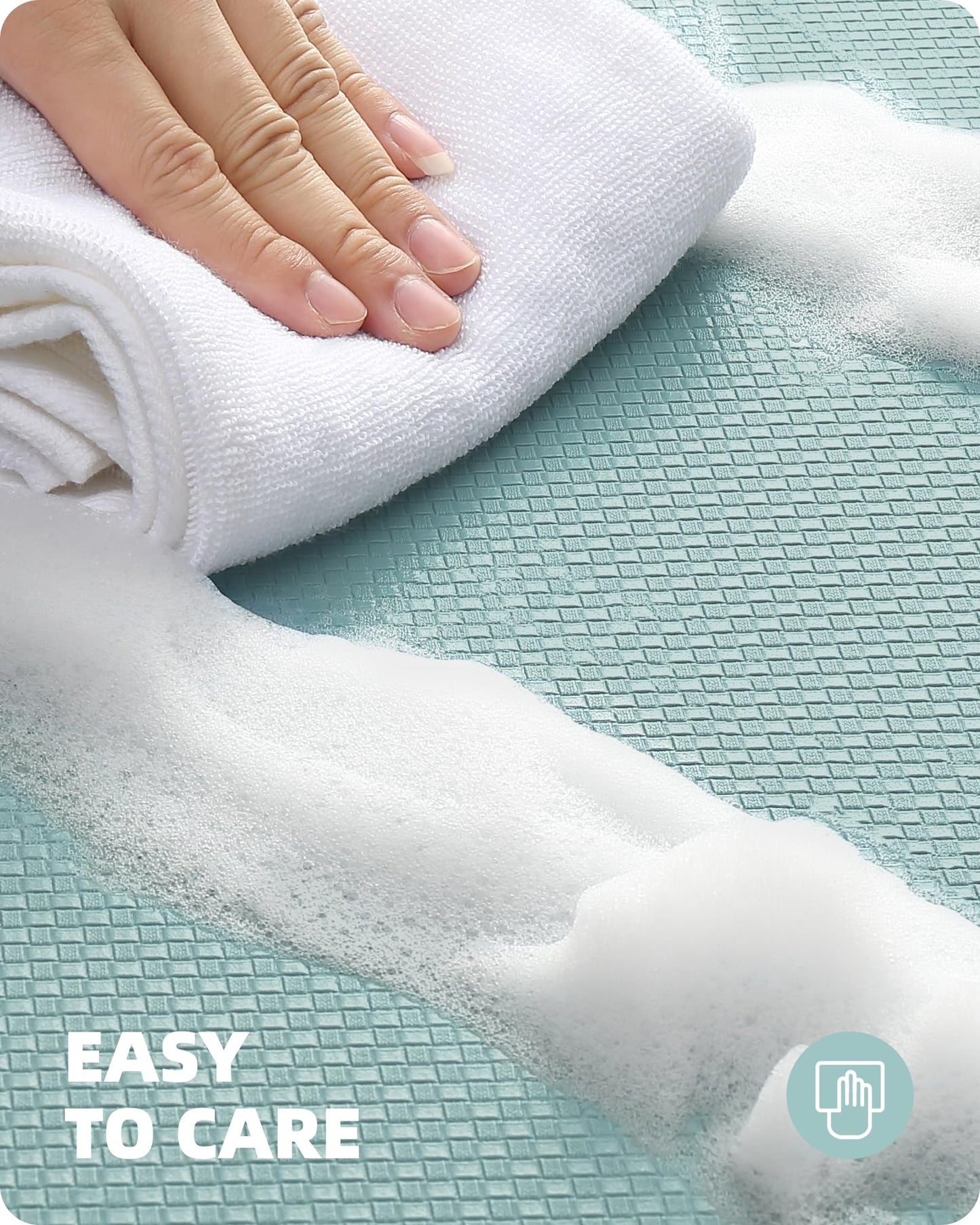 Color G Küchenläufer 2 Stück, küchenteppich waschbar rutschfest, Teppich küche mit Ölfest und Wasserdicht, Gummirücken Küchenmatte für Esszimmer, Küche, läufer Flur(44x150CM + 44x150CM, Schwarz)