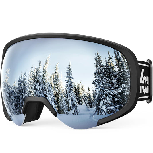 YOZISS OTG Ski Goggles for Men and Women, Magnetic Snowboard Goggles Anti-Fog & 100% UV Protection, OTG Ski Goggles Snow Goggles for Skiing & Winter Sports