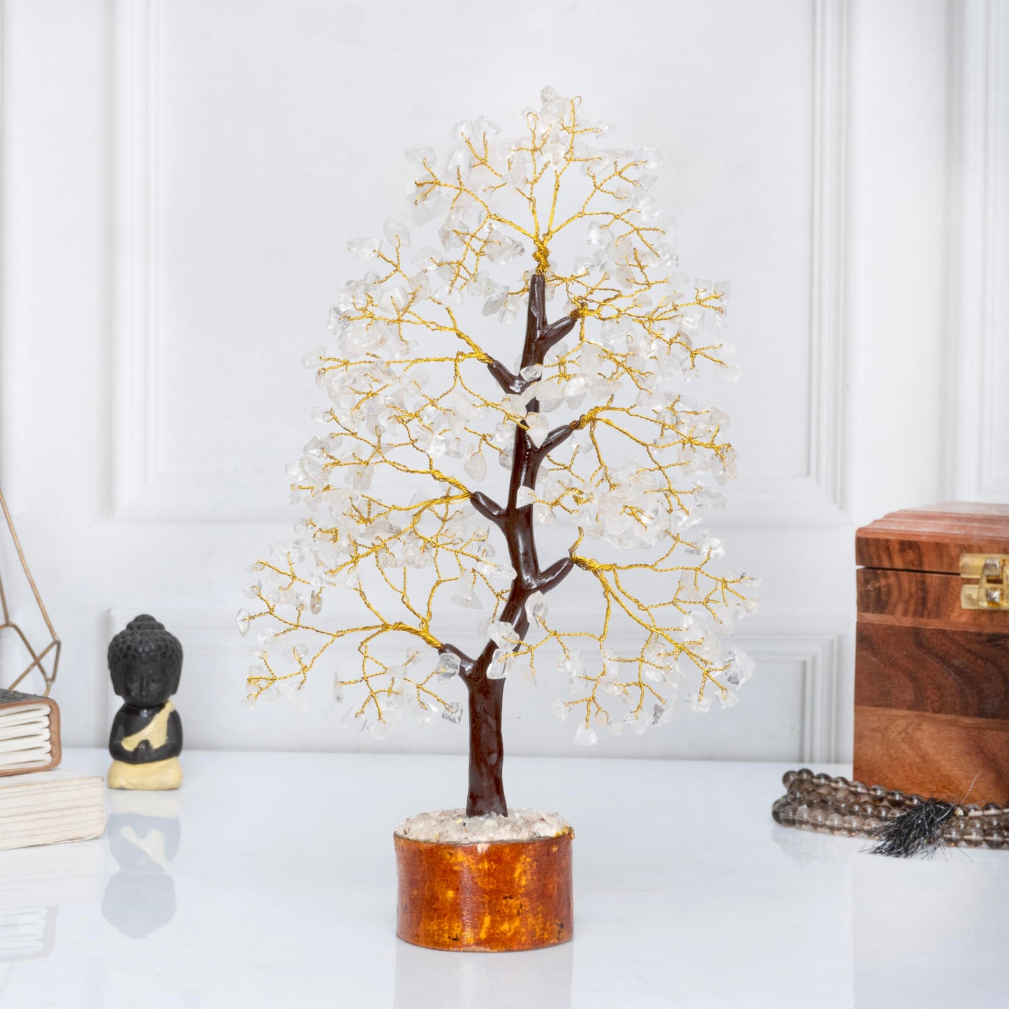Crocon Der Originale Lebensbaum 7 Chakra Kristall Baum Geschenke für Frauen