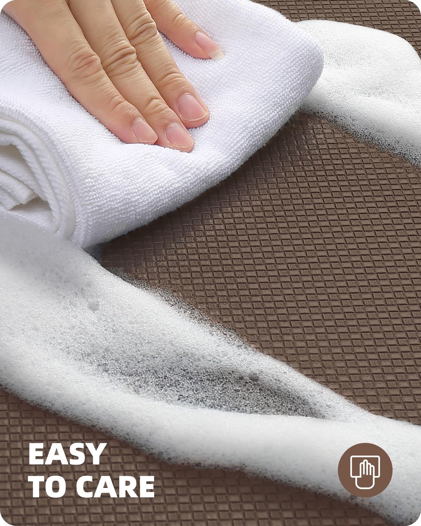 Color G Küchenläufer 2 Stück, küchenteppich waschbar rutschfest, Teppich küche mit Ölfest und Wasserdicht, Gummirücken Küchenmatte für Esszimmer, Küche, läufer Flur(44x150CM + 44x150CM, Schwarz)