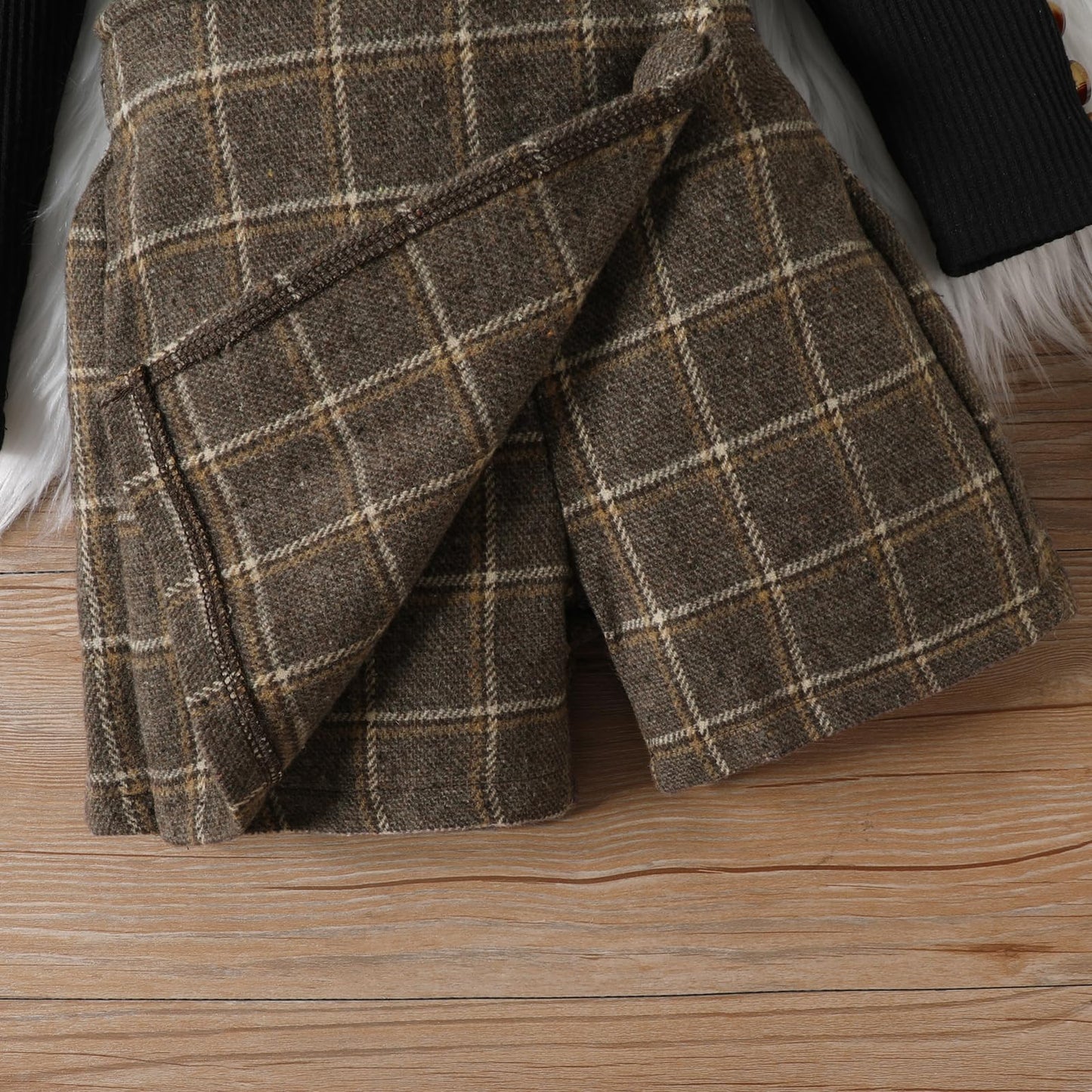 Miipat Toddler Girls Clothing Set Girls Outfits Set Long Sleeve Pullover Tops with Mini Skirt Sets Spring Autumn Baby Clothing Sets Girls Dresses