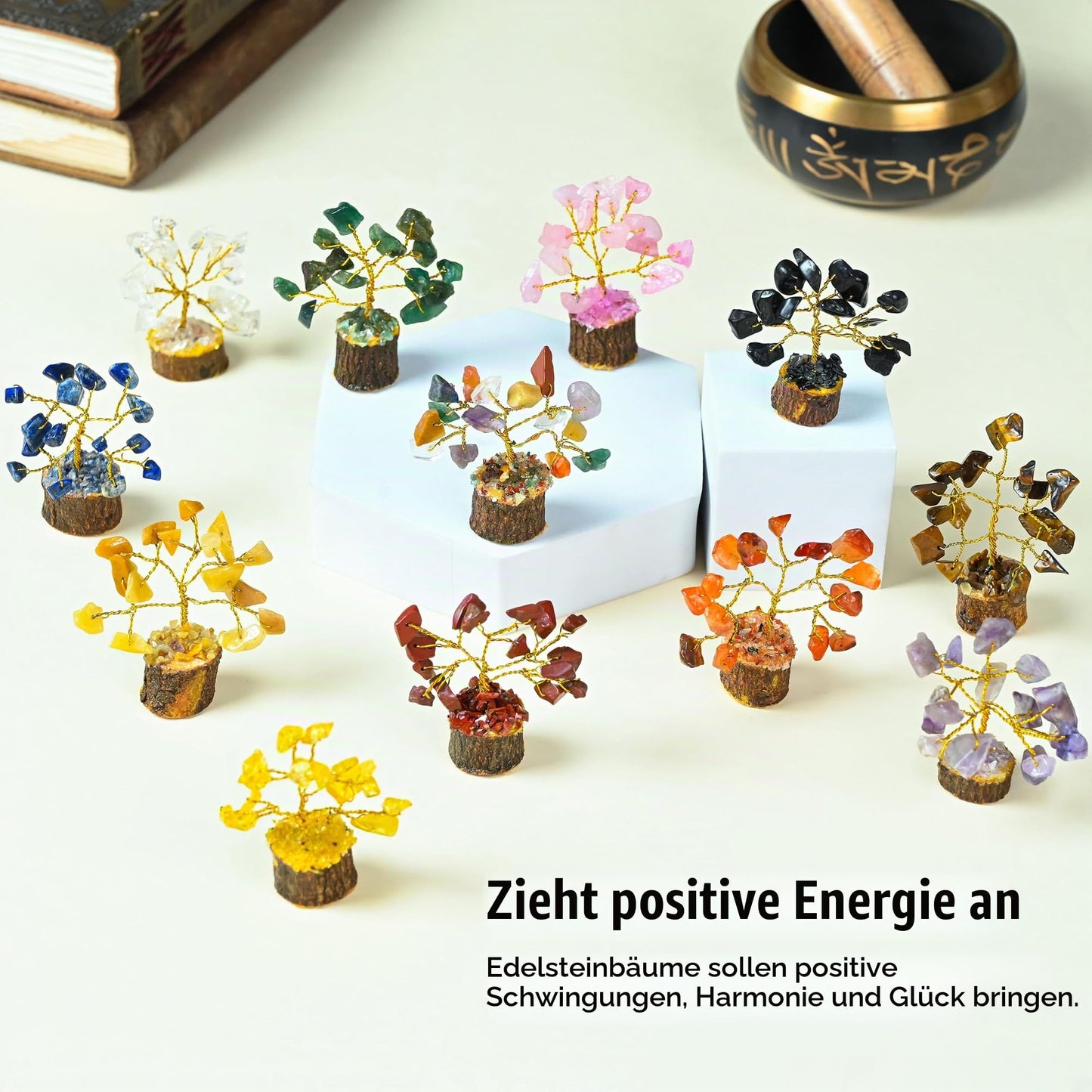 Crocon Der Originale Lebensbaum 7 Chakra Kristall Baum Geschenke für Frauen