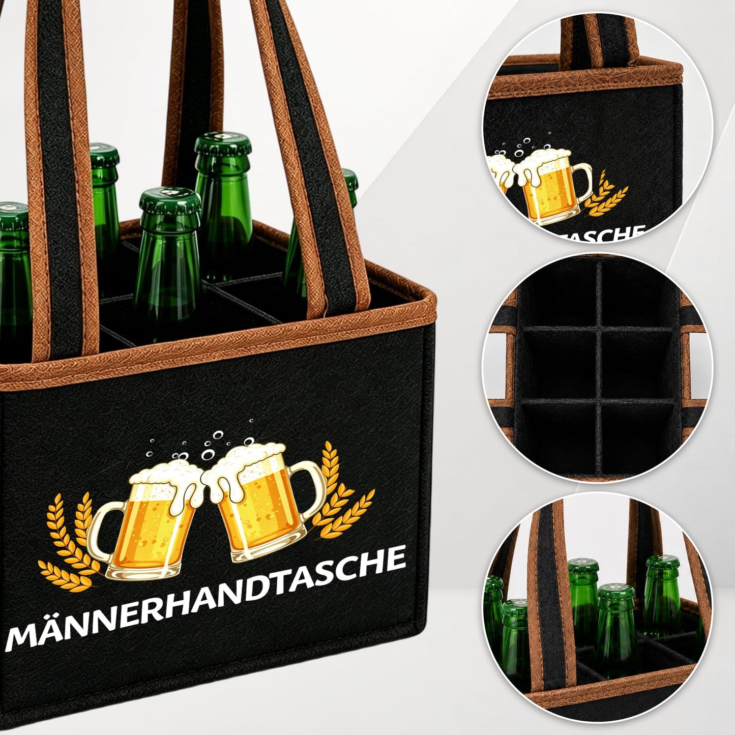 WenmthG Lustige Geschenke zum 30 40 50 60 Geburtstag Mann, Bier Geschenkset