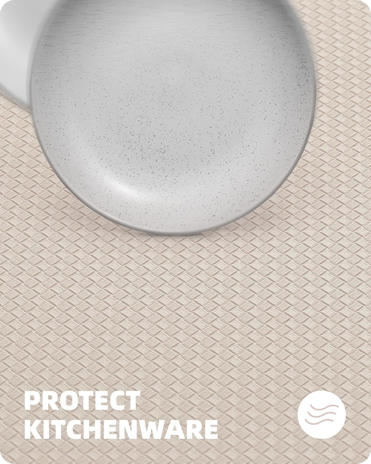 Color G Küchenläufer 2 Stück, küchenteppich waschbar rutschfest, Teppich küche mit Ölfest und Wasserdicht, Gummirücken Küchenmatte für Esszimmer, Küche, läufer Flur(44x150CM + 44x150CM, Schwarz)