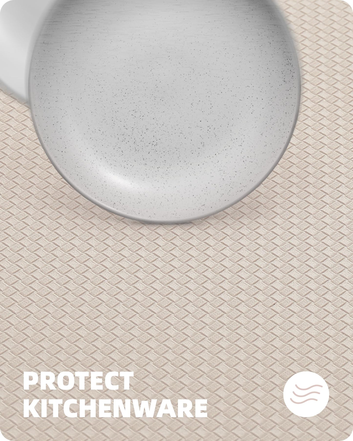 Color G Küchenläufer 2 Stück, küchenteppich waschbar rutschfest, Teppich küche mit Ölfest und Wasserdicht, Gummirücken Küchenmatte für Esszimmer, Küche, läufer Flur(44x150CM + 44x150CM, Schwarz)