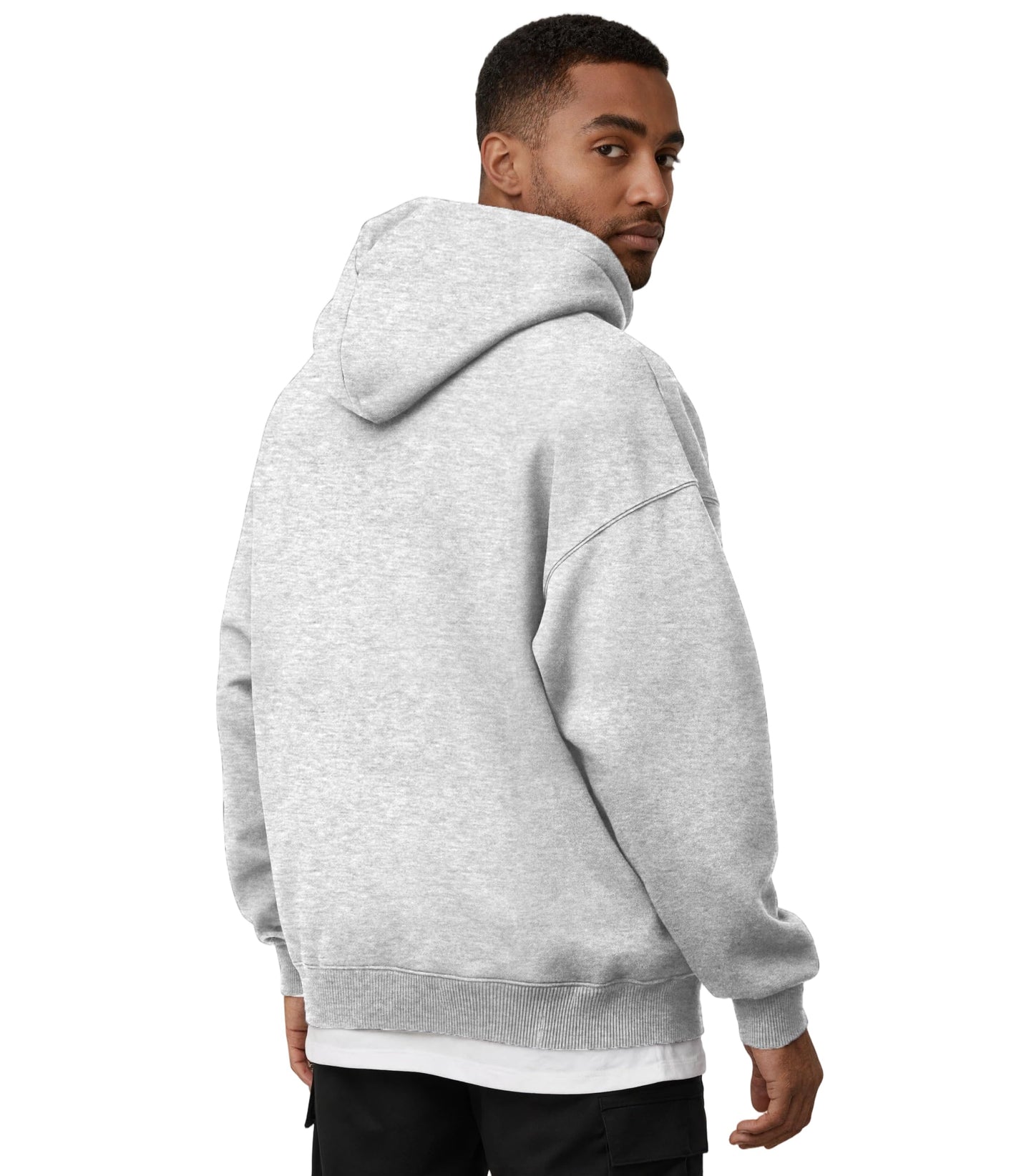 Oyamiki Hoodie Herren Langarm Kapuzenjacke Reißverschluss Sweatjacke Fleece Kapuzenpullover Lässige Kapuze Jacke Sweatshirt Pullover mit Taschen