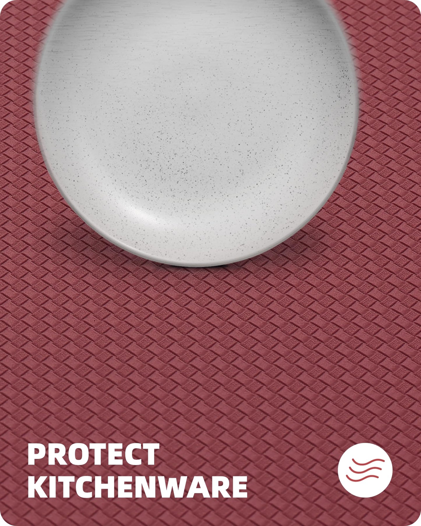 Color G Küchenläufer 2 Stück, küchenteppich waschbar rutschfest, Teppich küche mit Ölfest und Wasserdicht, Gummirücken Küchenmatte für Esszimmer, Küche, läufer Flur(44x150CM + 44x150CM, Schwarz)