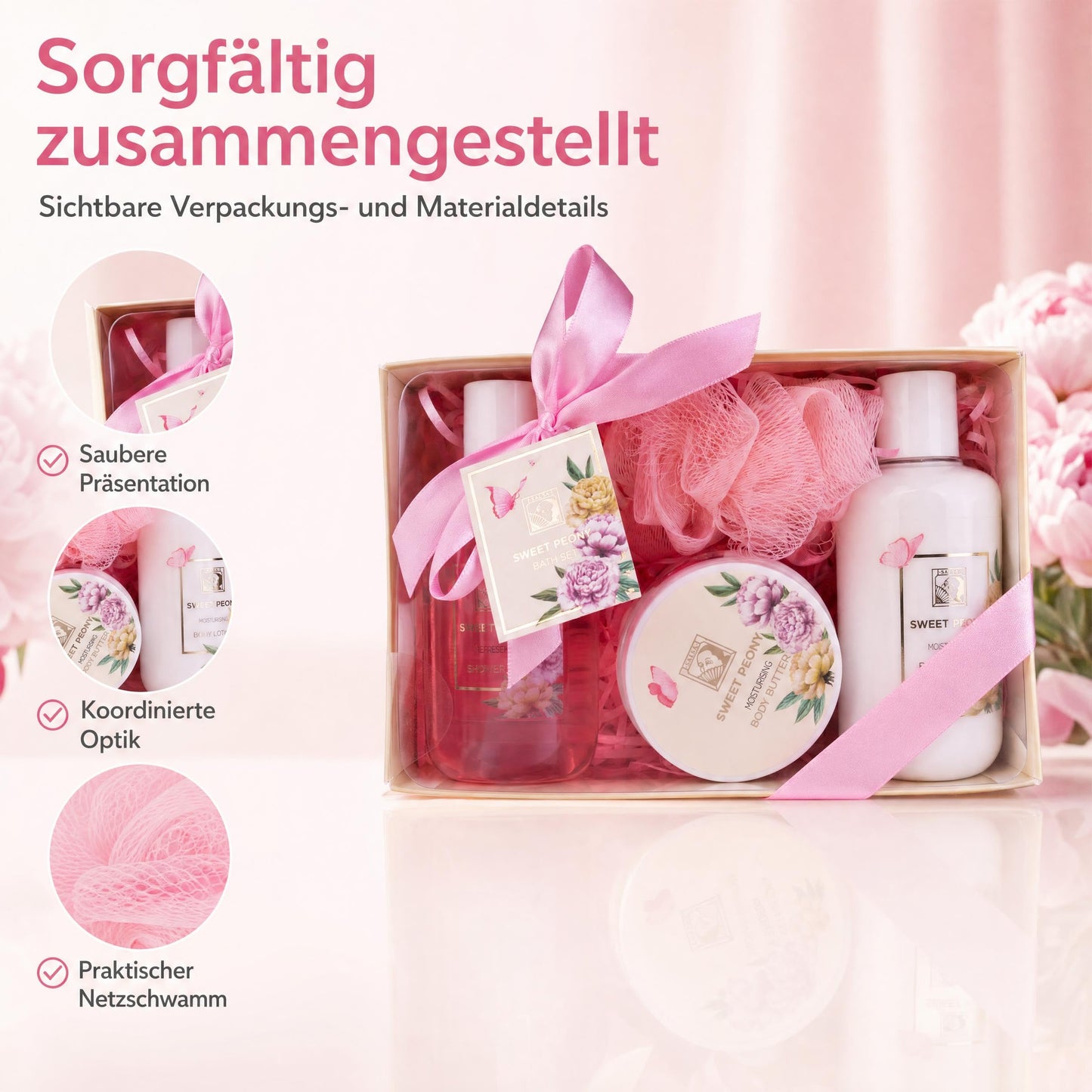 Accentra Geschenkset OLIVE in Geschenkbox, 4-teilig