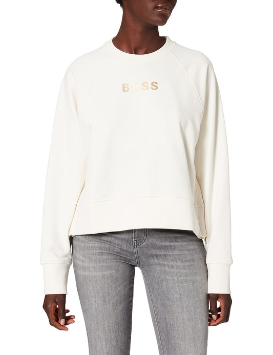 BOSS Damen C_elia_Gold Sweatshirt