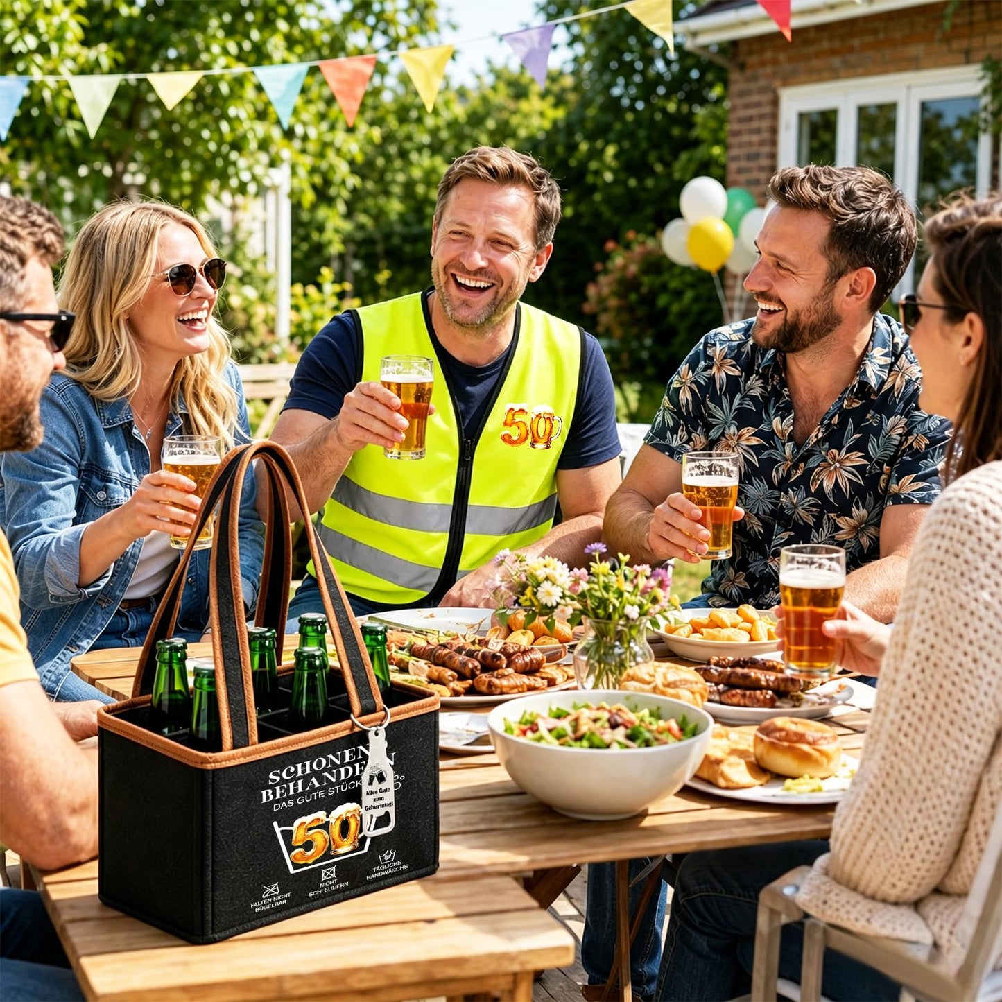 WenmthG Lustige Geschenke zum 30 40 50 60 Geburtstag Mann, Bier Geschenkset