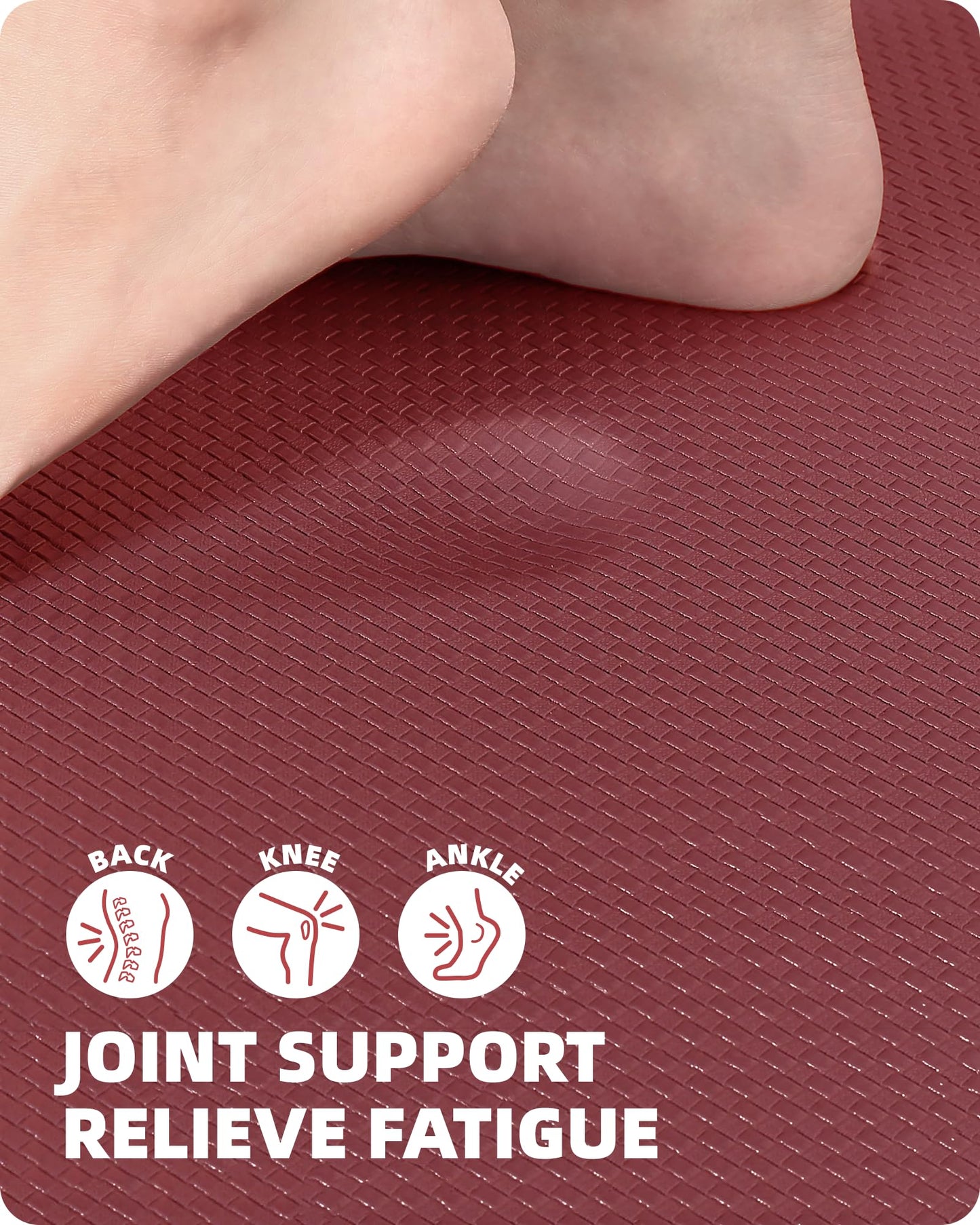 Color G Küchenläufer 2 Stück, küchenteppich waschbar rutschfest, Teppich küche mit Ölfest und Wasserdicht, Gummirücken Küchenmatte für Esszimmer, Küche, läufer Flur(44x150CM + 44x150CM, Schwarz)