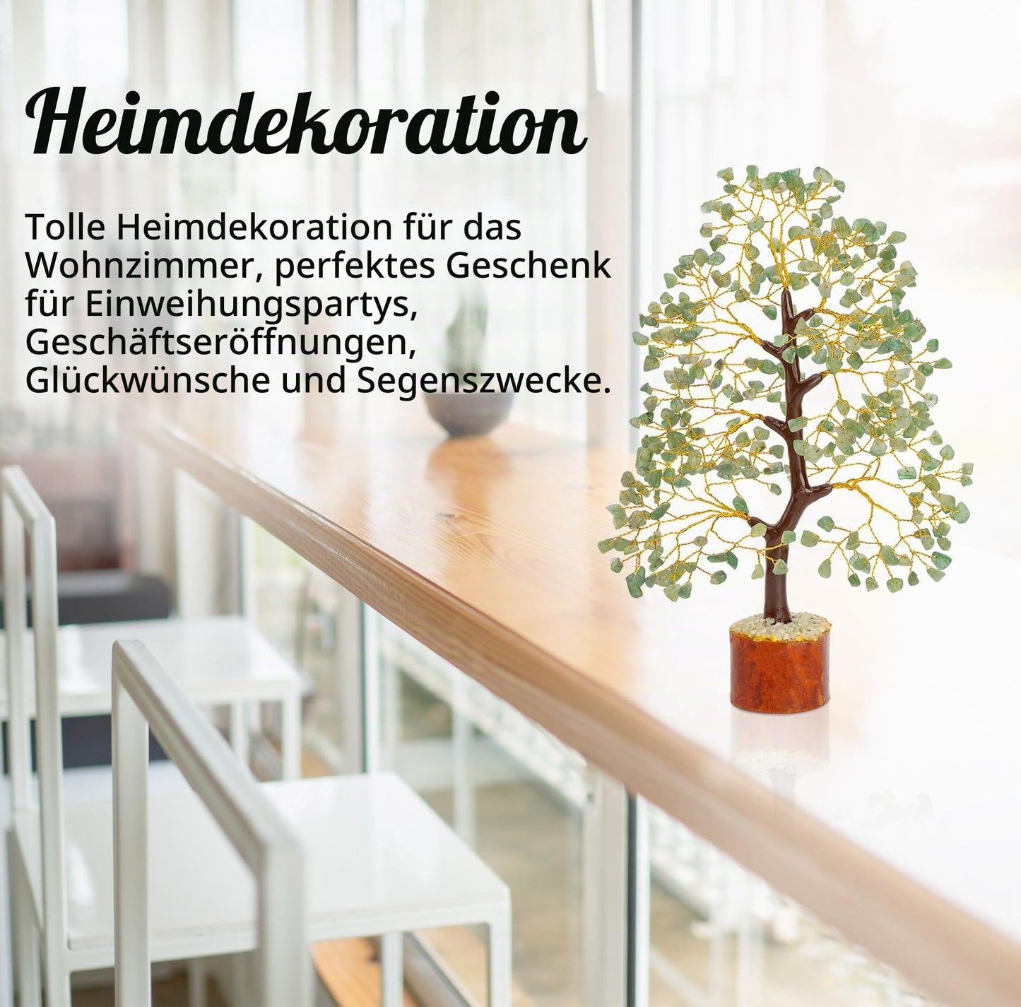 Crocon Der Originale Lebensbaum 7 Chakra Kristall Baum Geschenke für Frauen