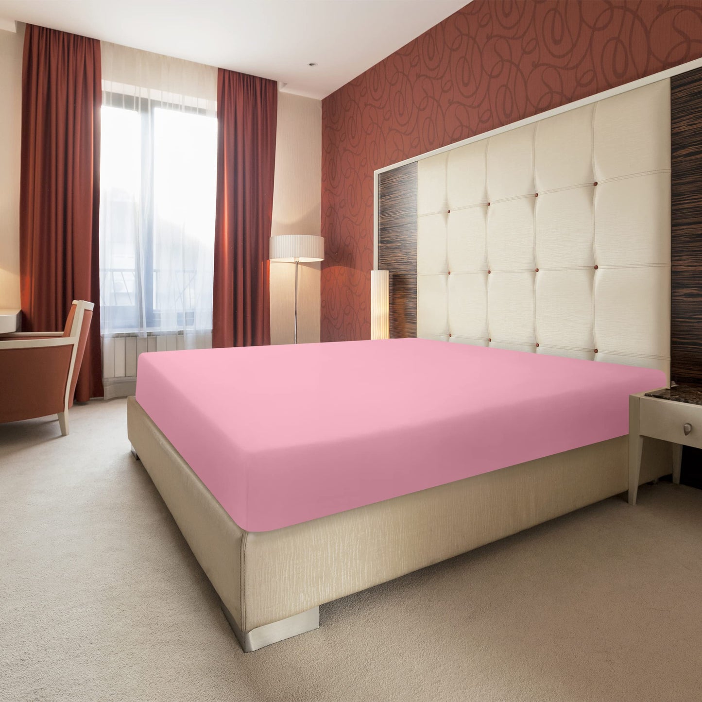 Utopia Bedding - Spannbettlaken 180x200cm - Grau - Gebürstete Polyester-Mikrofaser Spannbetttuch - 35 cm Tiefe Tasche