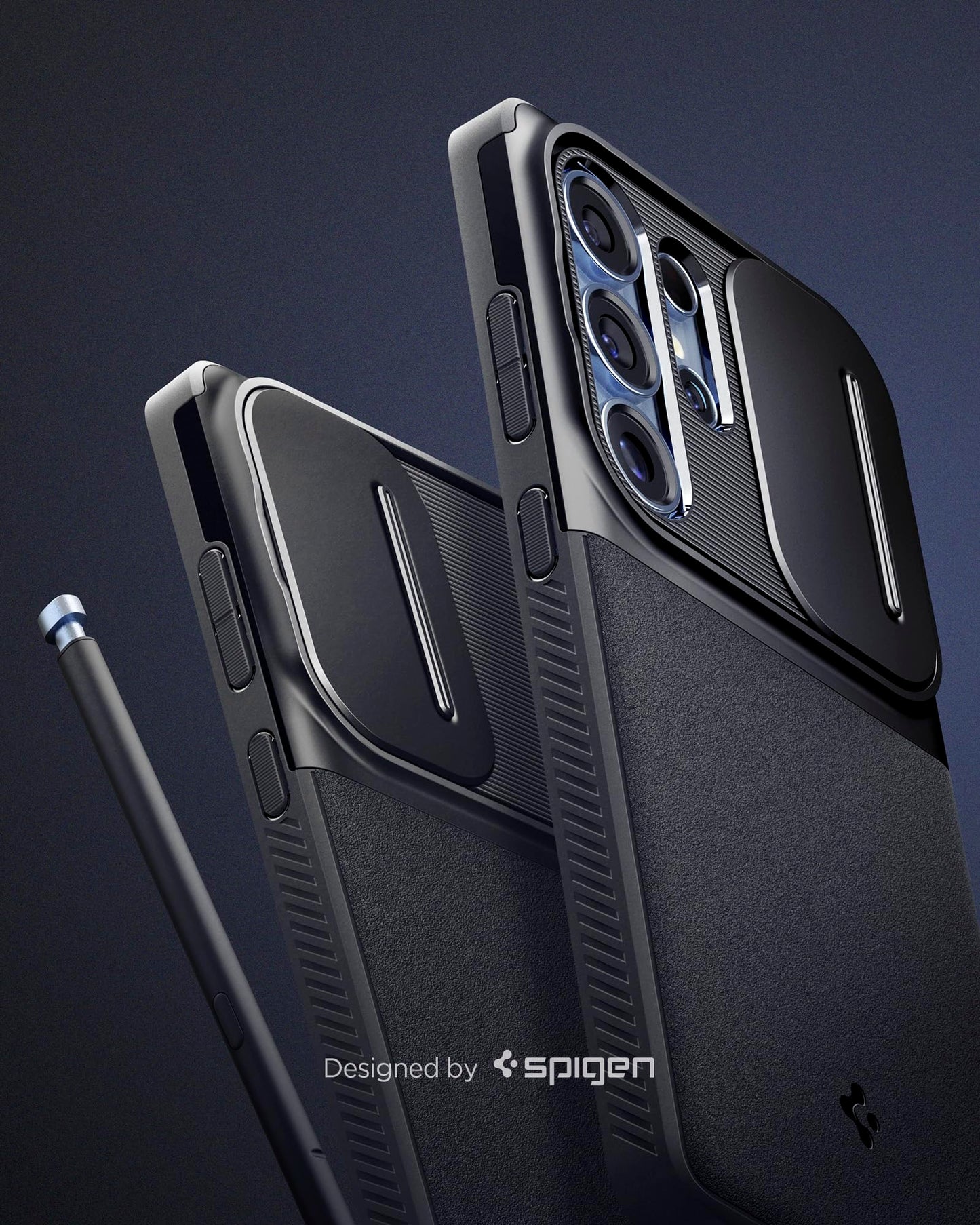 Spigen Optik Armor Case Compatible with Samsung Galaxy S25 Ultra - Black