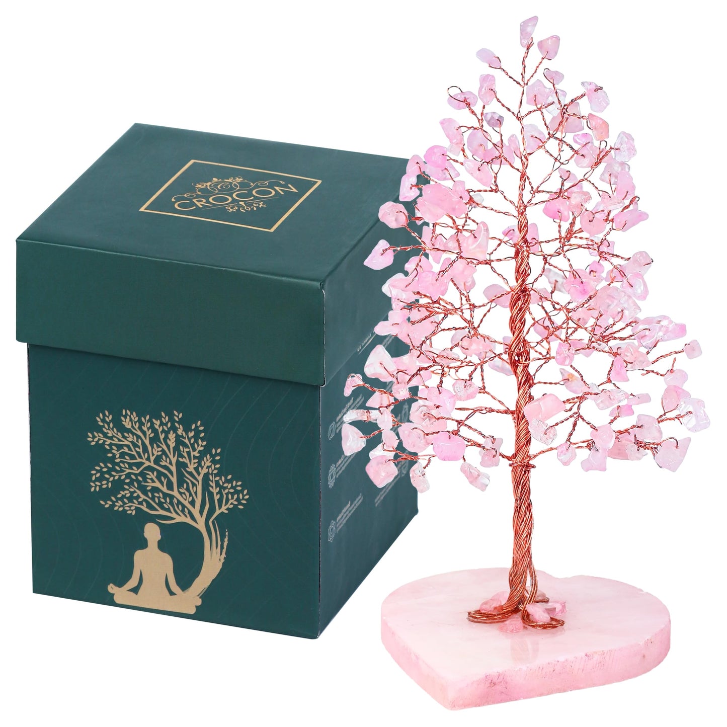 Crocon Der Originale Lebensbaum 7 Chakra Kristall Baum Geschenke für Frauen