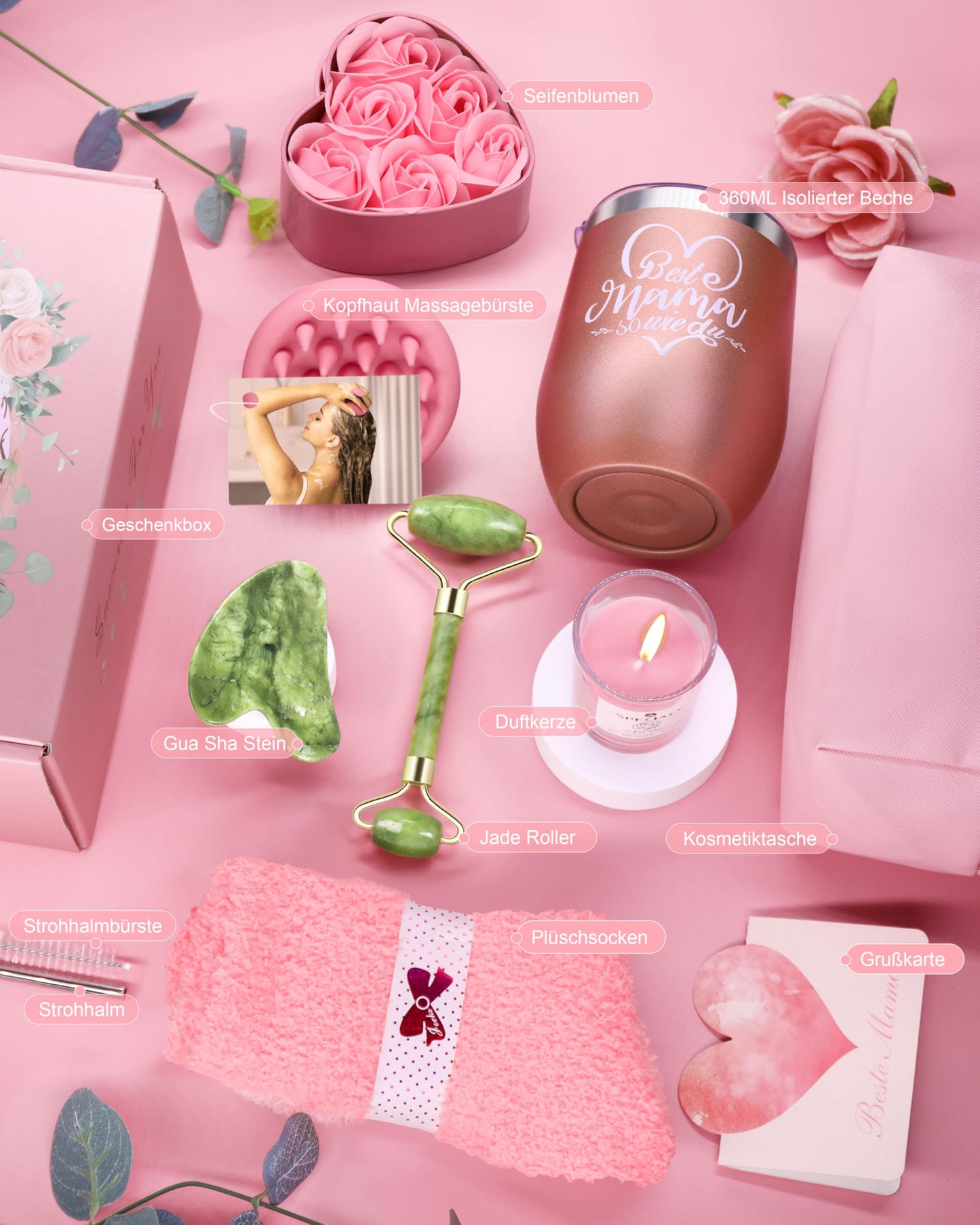 LIVEHITOP Geschenke für Frauen, Geschenk Freundin Geburtstag 10PCS