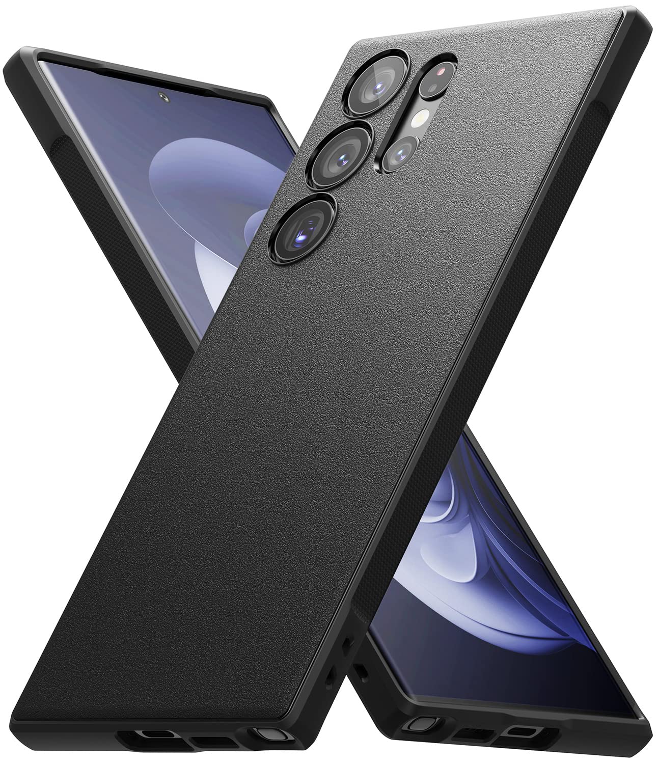 Ringke Onyx Case Compatible with Samsung Galaxy S25 Ultra, Firm Grip, Non-Slip Elegant Design, Perfect Fit, TPU Shockproof Scratch-Resistant Unique Texture Mobile Phone Case, Dark Green