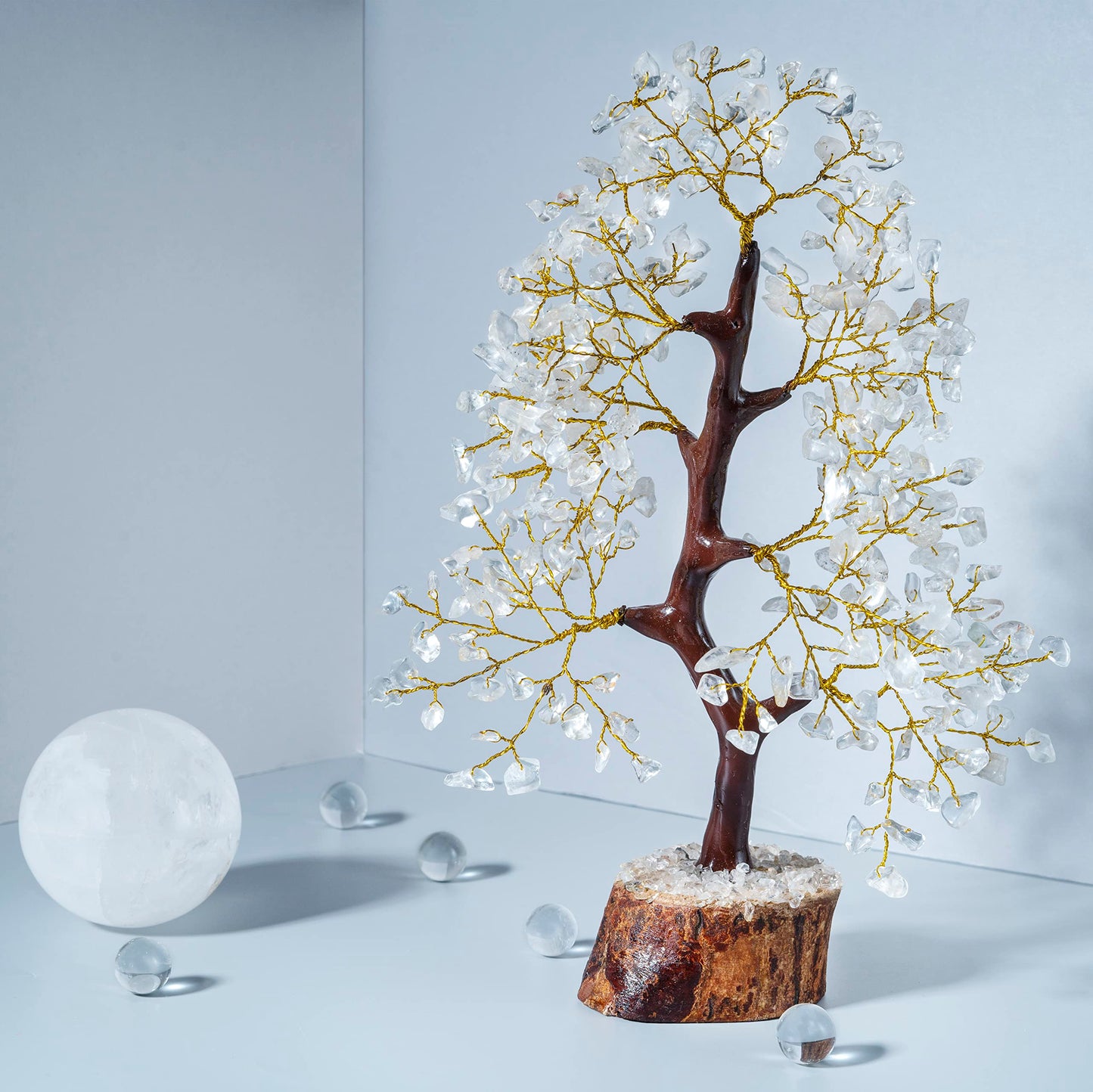 Crocon Der Originale Lebensbaum 7 Chakra Kristall Baum Geschenke für Frauen