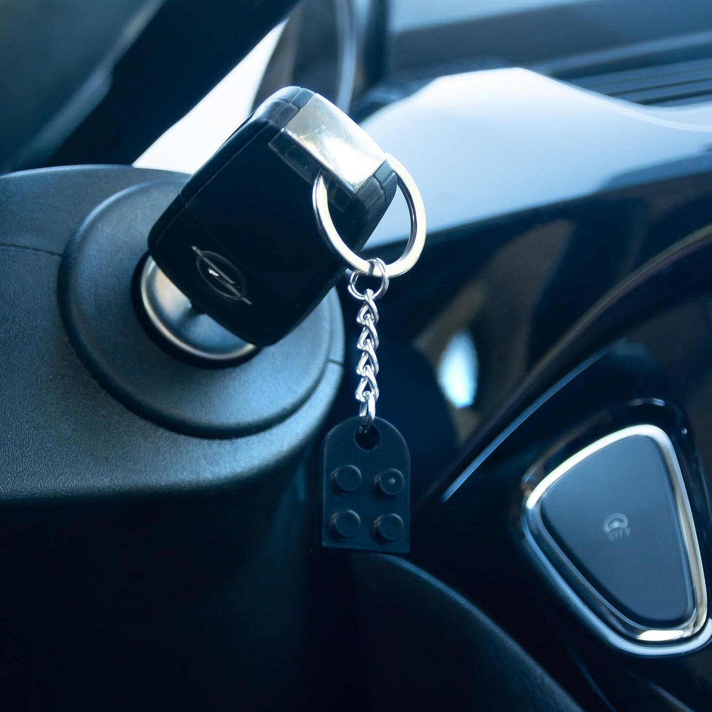 NumeroPhi - Schlüsselanhänger Partner Herz, Schlüsselanhänger Paar, Couple Keychain Zwei Herzen, Ideen für Jahrestag