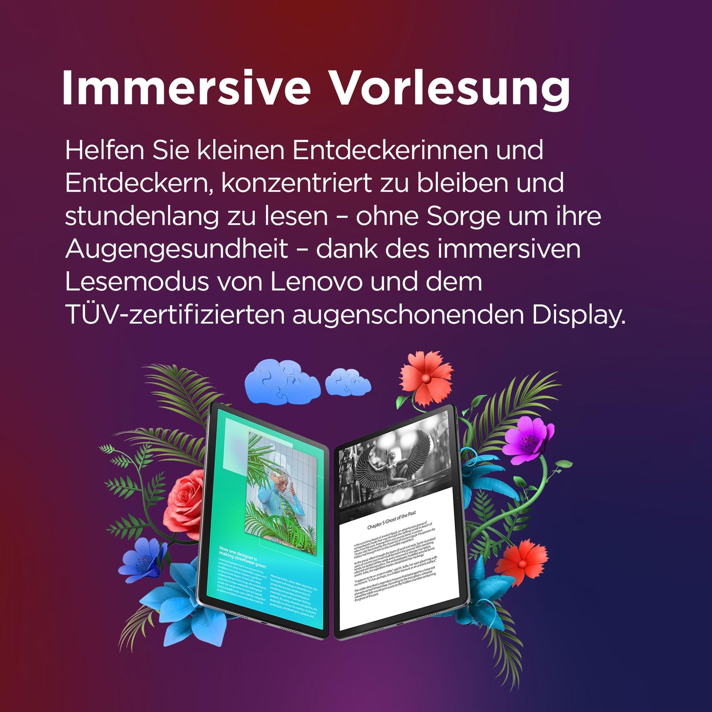 Lenovo Tab M11 Tablet | 11 Inch WUXGA Touch Display | MediaTek Helio G88 | 4GB RAM | 128GB eMMC 5.1 | Android 14 | Green | Includes Lenovo Tab Pen