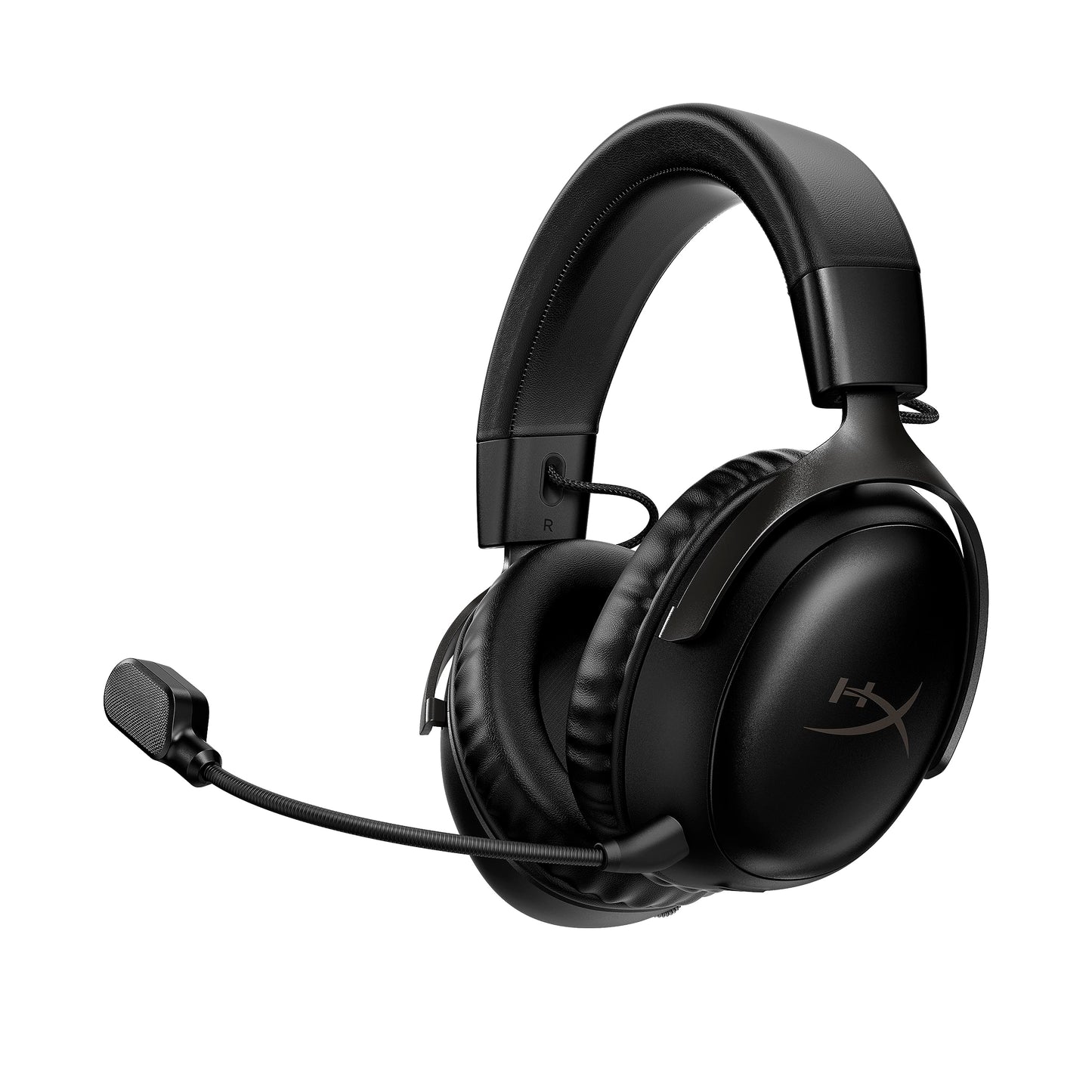 HyperX Cloud III – Kabelgebundenes Gaming-Headset, PC, PS5, Xbox Series X|S, abgewinkelte 53mm-Treiber, DTS, Memory-Schaum, Stabiler Rahmen, ultraklares 10mm-Mikrofon, USB-C, USB-A, 3,5mm, Schwarz