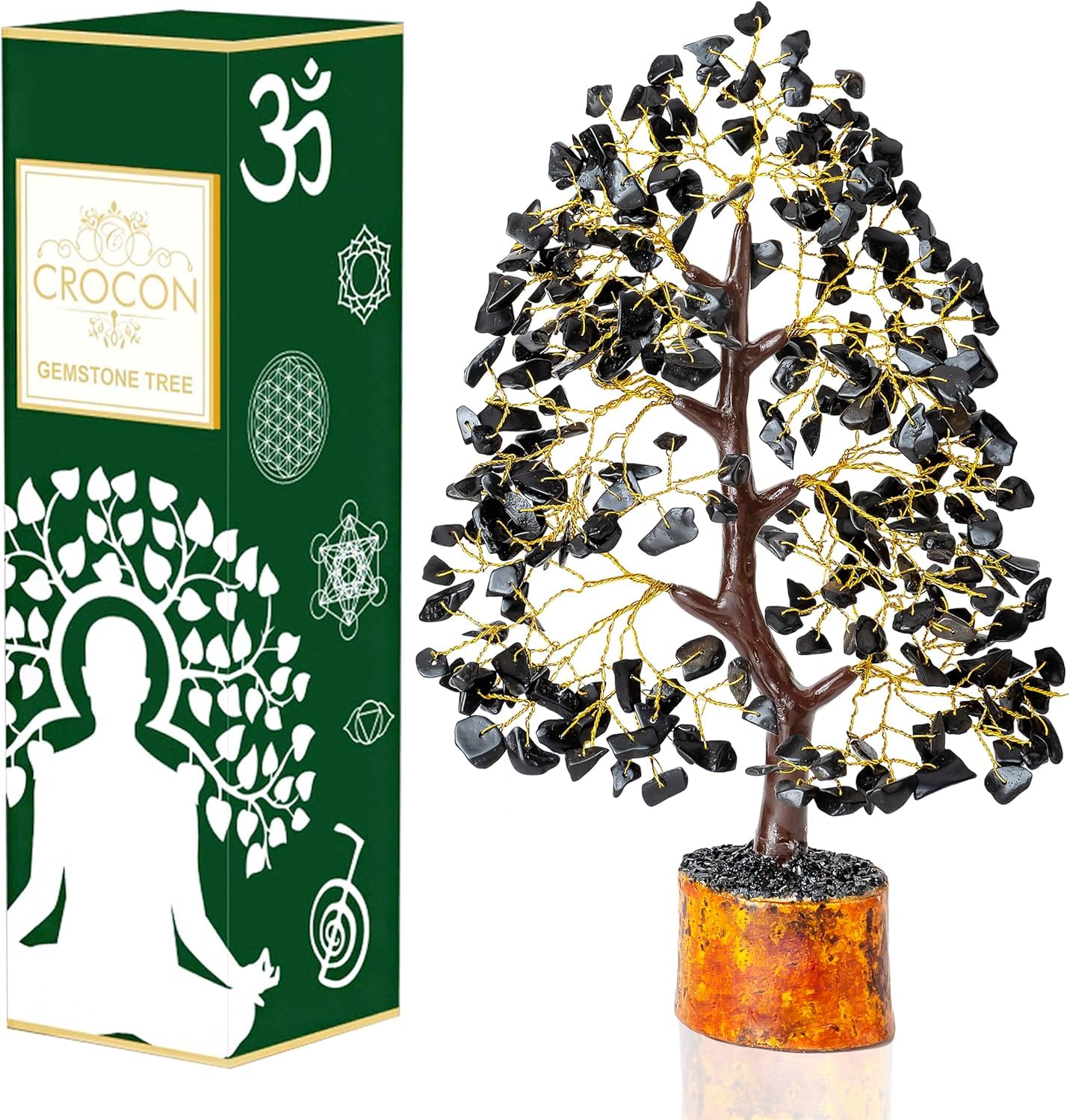 Crocon Der Originale Lebensbaum 7 Chakra Kristall Baum Geschenke für Frauen
