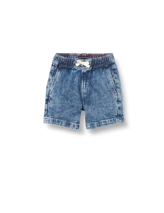 Tommy Hilfiger Jungen Pull On Hemp Mid Lässige Shorts