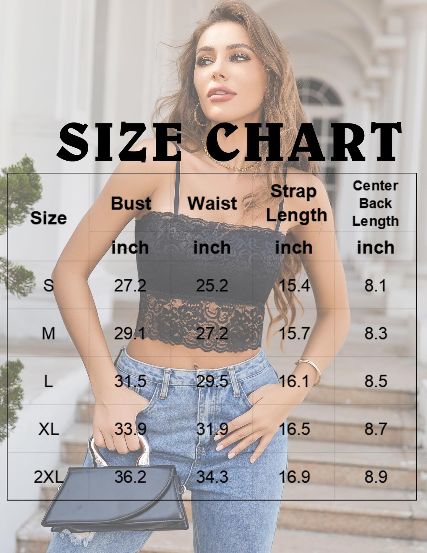Avidlove Damen Tank Top Mesh Crop Tops Sexy Spitze Camisole Transparent Tanktops Ärmellos Sommer Oberteile Spaghettiträger Trägertop Bustier Unterhemd