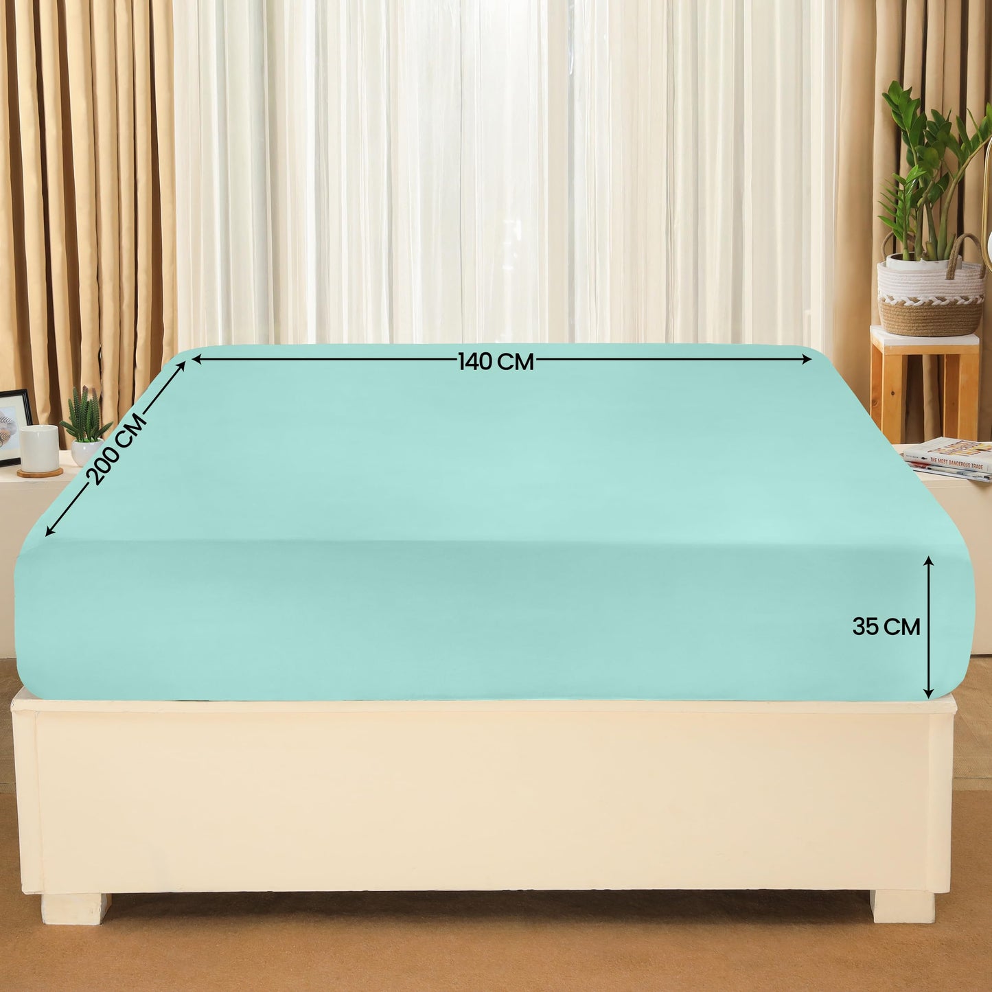 Utopia Bedding - Spannbettlaken 180x200cm - Grau - Gebürstete Polyester-Mikrofaser Spannbetttuch - 35 cm Tiefe Tasche