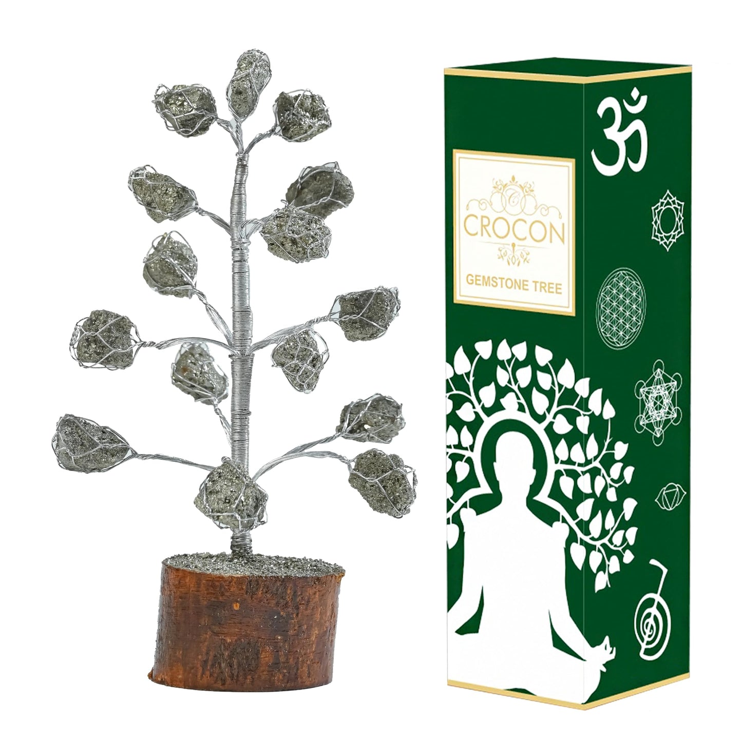 Crocon Der Originale Lebensbaum 7 Chakra Kristall Baum Geschenke für Frauen