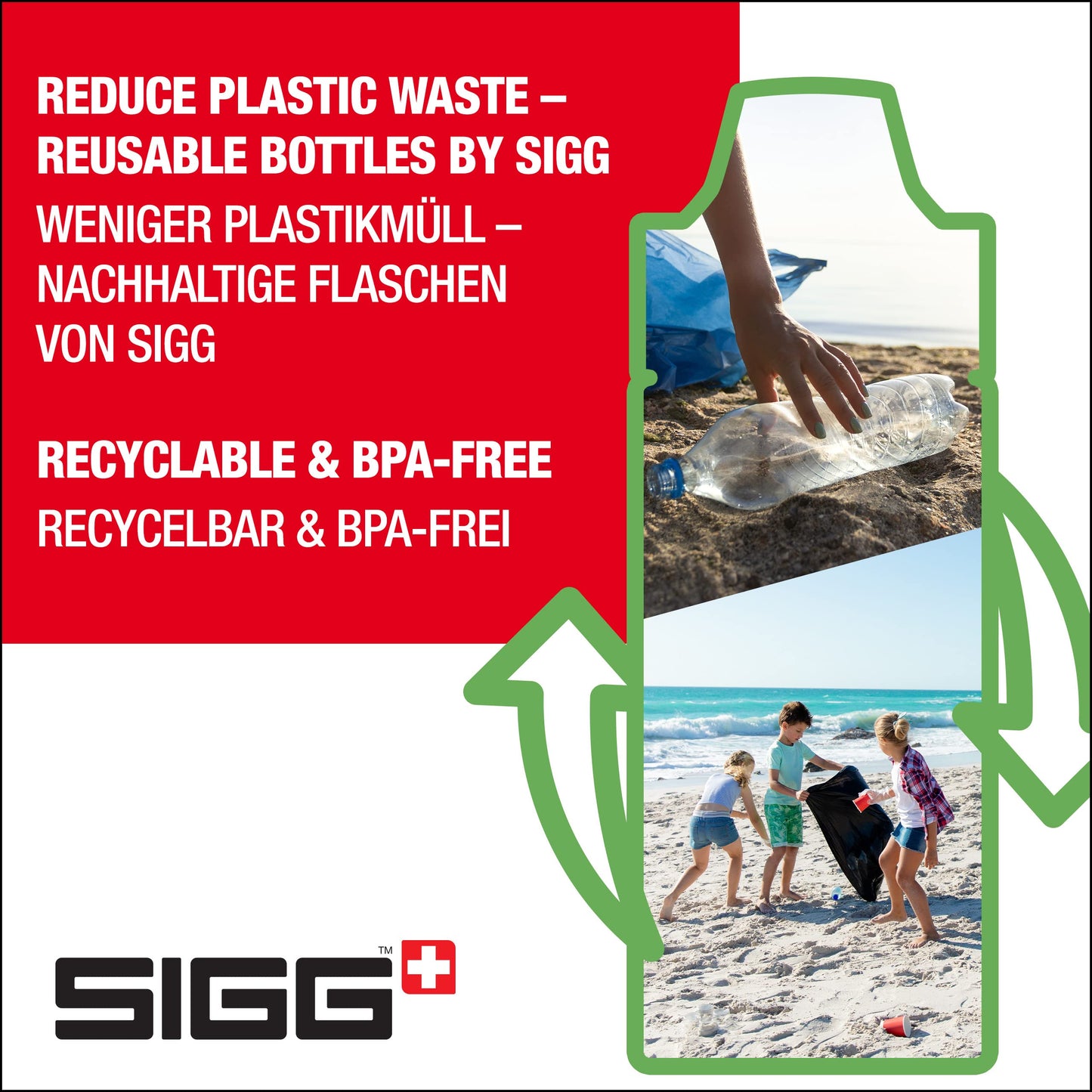 SIGG - Alu Trinkflasche Kinder - Miracle - Mit Trinkhalm - Auslaufsicher - Federleicht - BPA-frei - Klimaneutral Zertifiziert - Schule & Sport - 0,4L